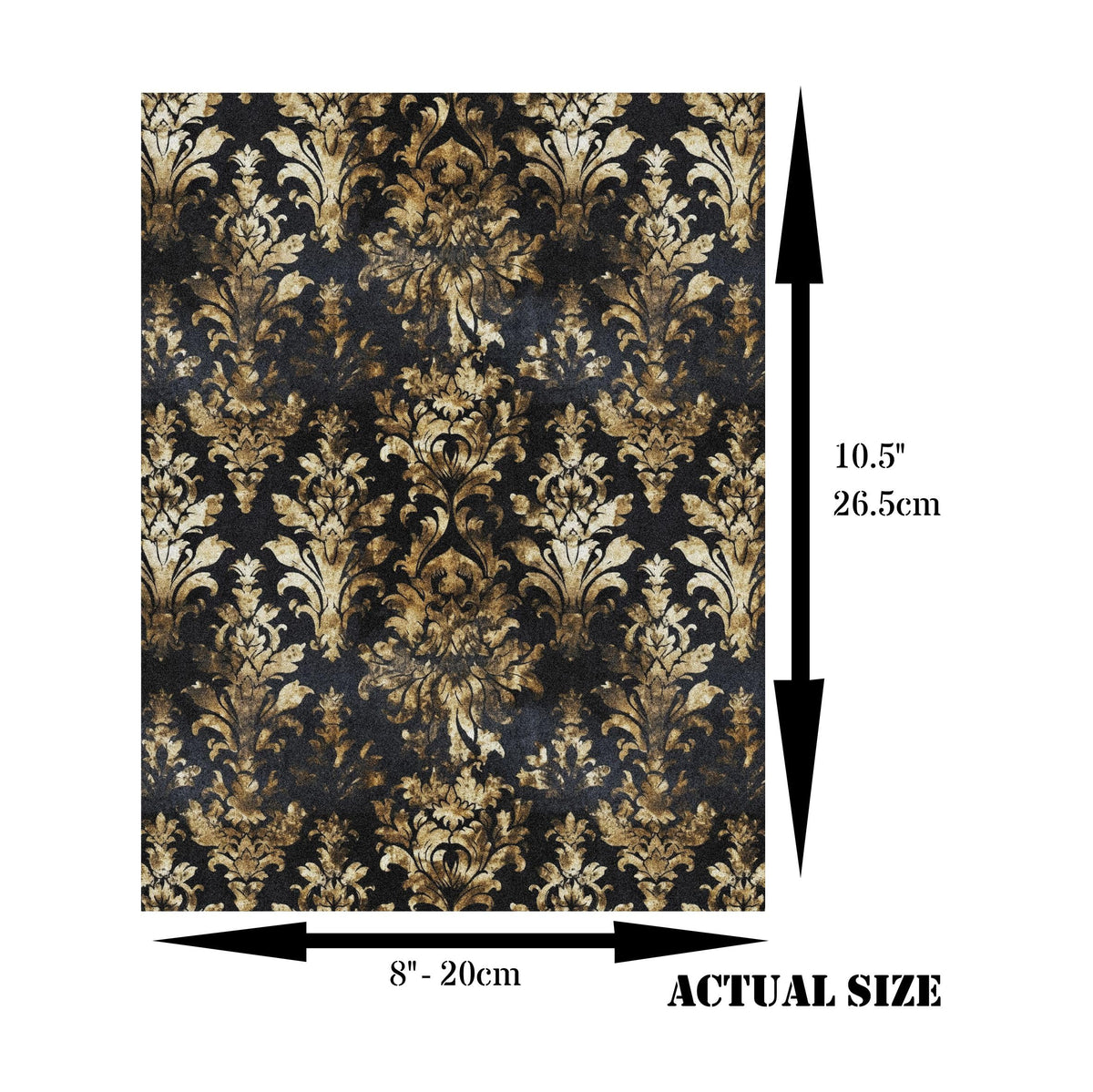 Vintage Grunge Rice Paper – for Decoupage Scrapbooking Cards Crafts