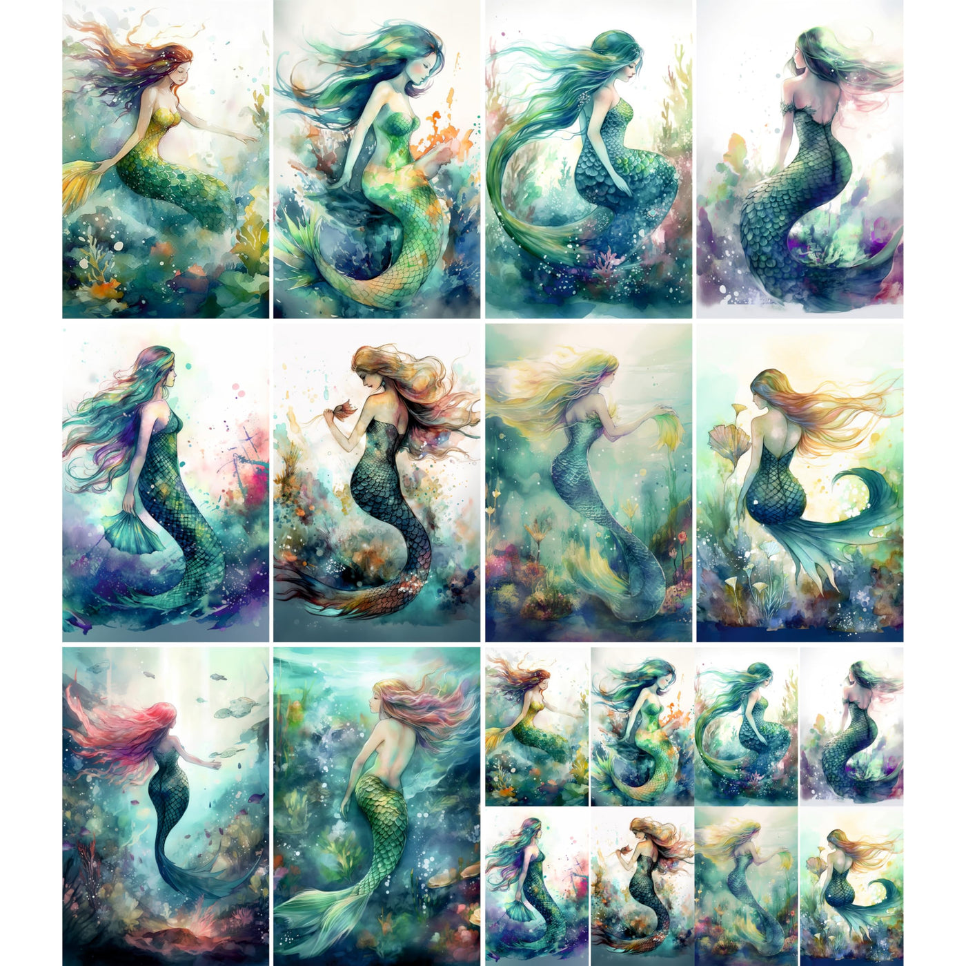 Decoupage Rice Papers - 6 Pieces | 6 Unique Designs | Versatile Decoupage Designs for Art Projects & Crafting by CRAFT KREATIVELY