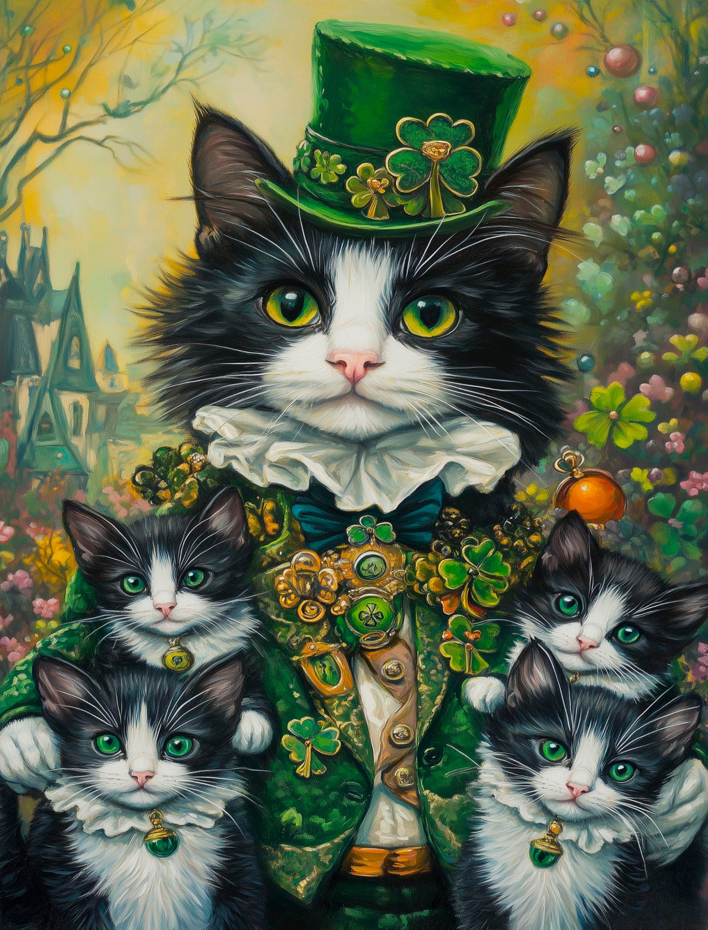 Decoupage Rice Papers - 6 Pieces | 6 Unique Designs | Versatile Decoupage Designs for Art Projects & Crafting by CRAFT KREATIVELY (Cats)