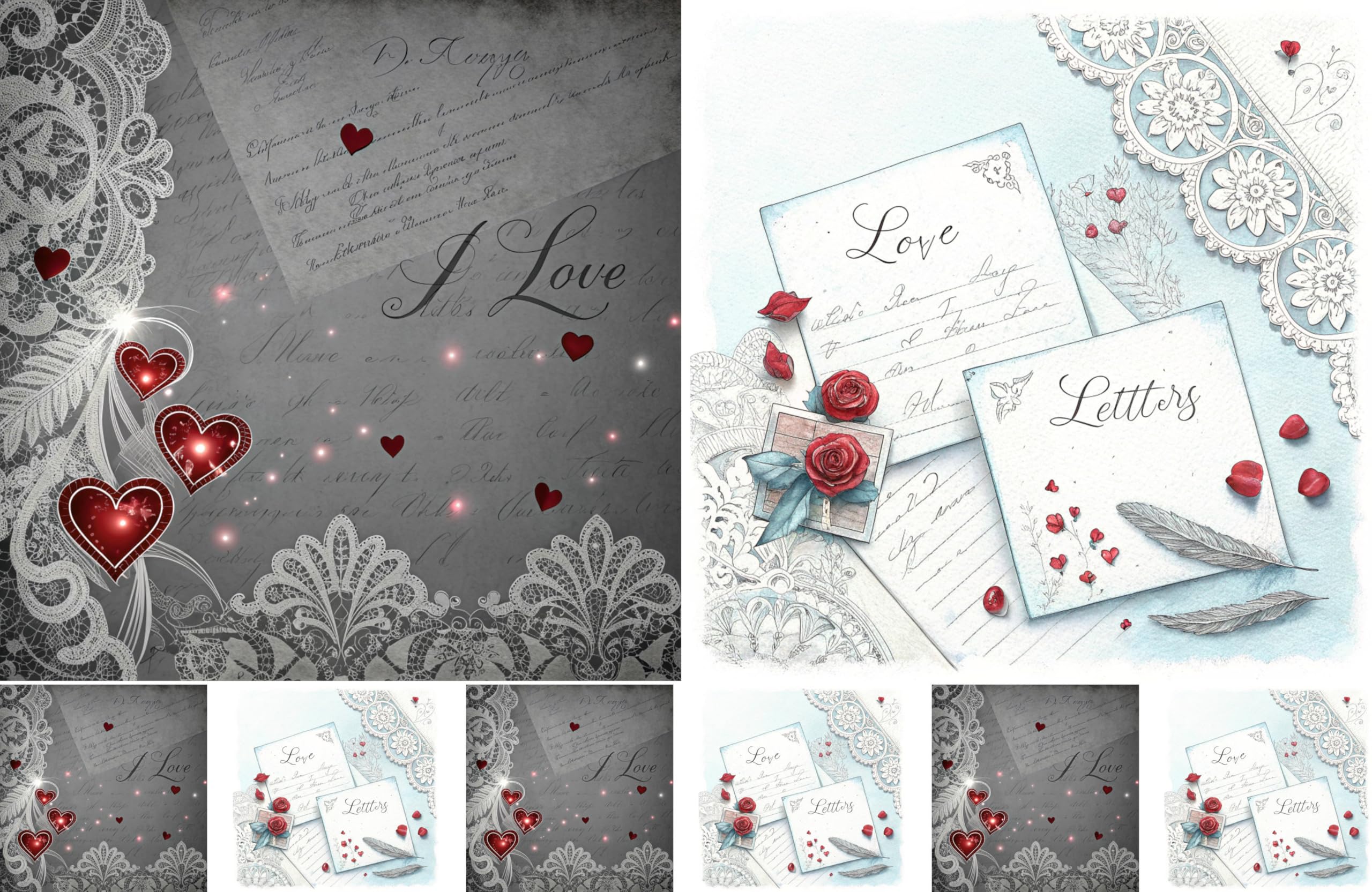 Decoupage Rice Papers - 4 Sheets | 8 Unique Designs | Versatile Christmas Designs for Art Projects & Crafting by CRAFT KREATIVELY