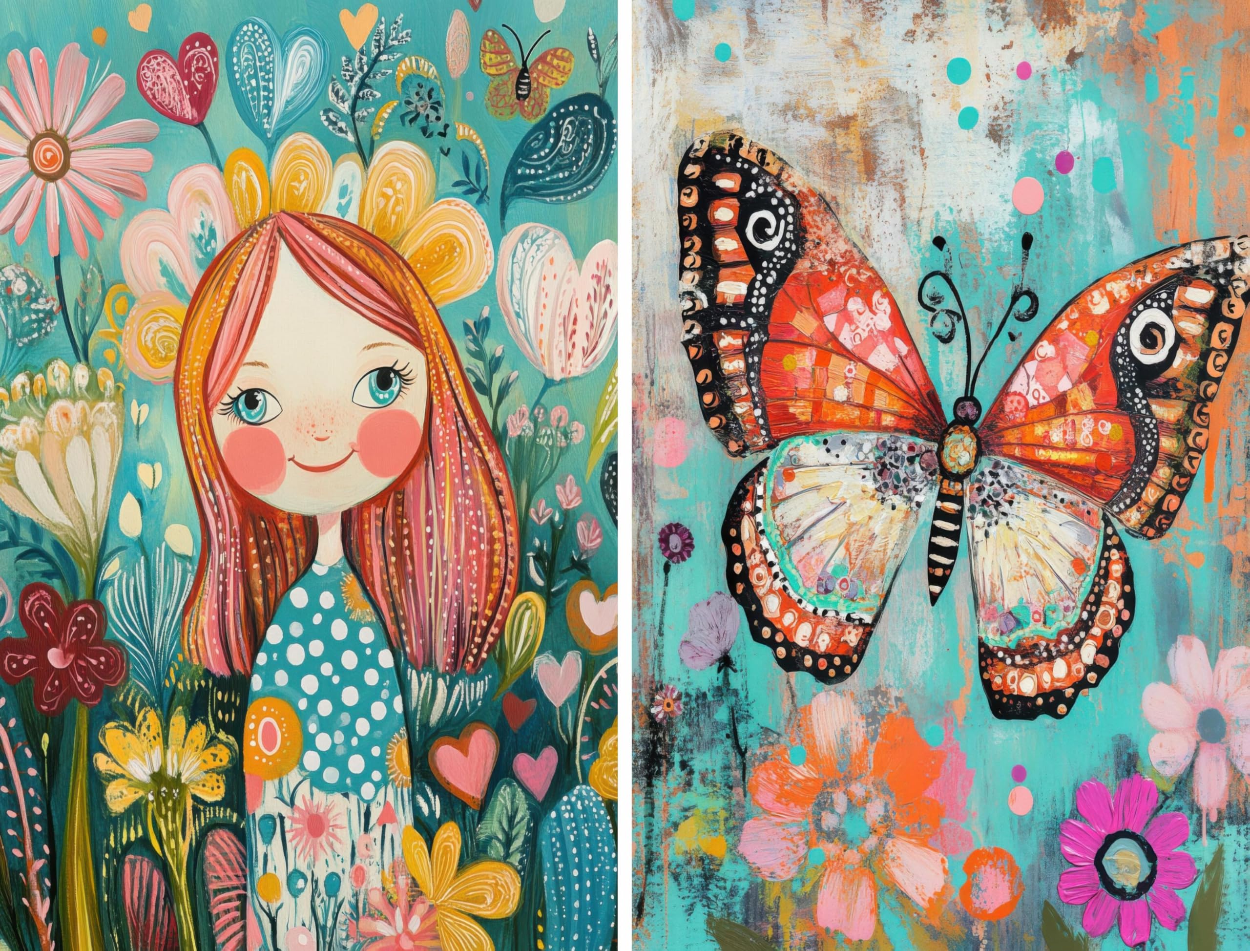 Decoupage Rice Papers - 6 Pieces | 6 Unique Designs | Versatile Decoupage Designs for Art Projects & Crafting by CRAFT KREATIVELY