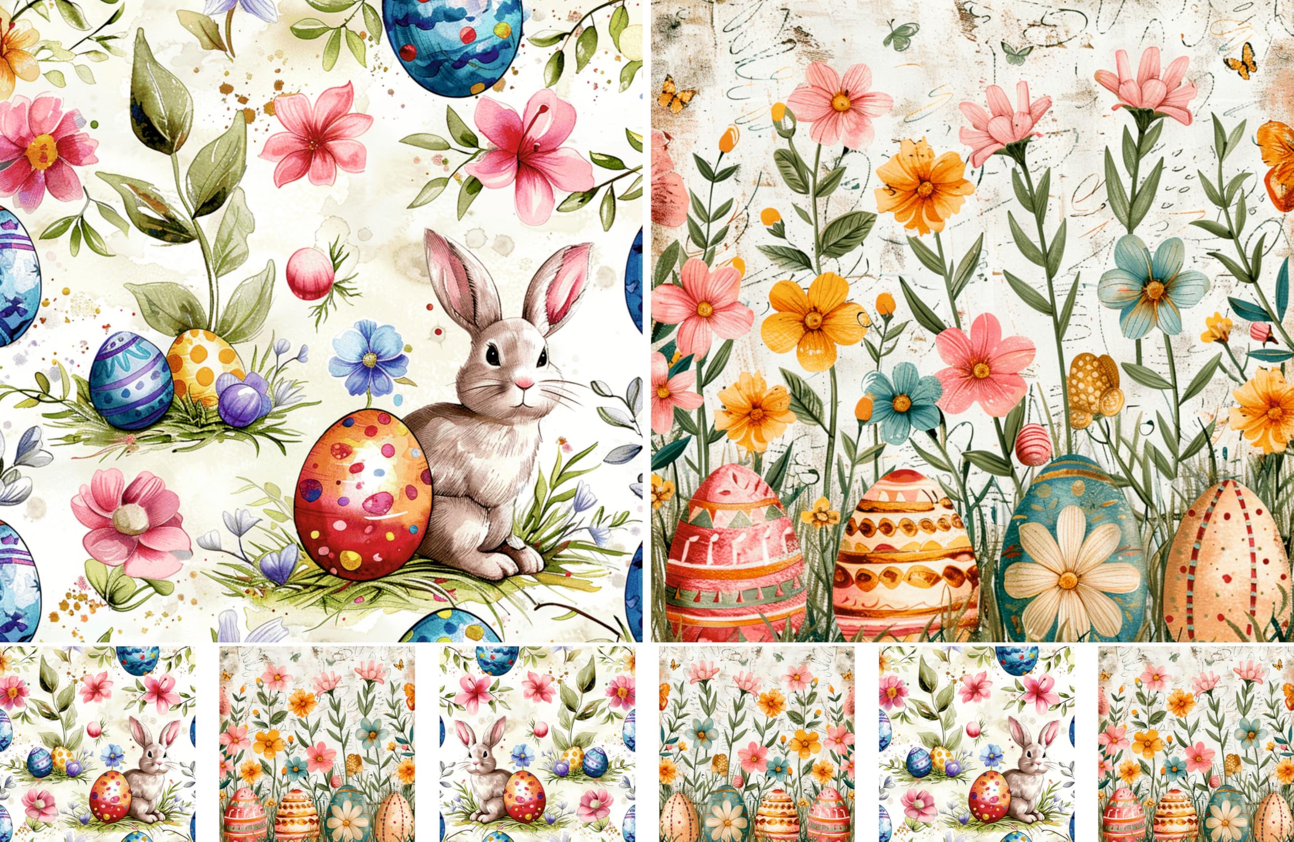 Decoupage Rice Papers - 4 Pages | 8 Unique Designs | Versatile Christmas Designs for Art Projects & Crafting by CRAFT KREATIVELY