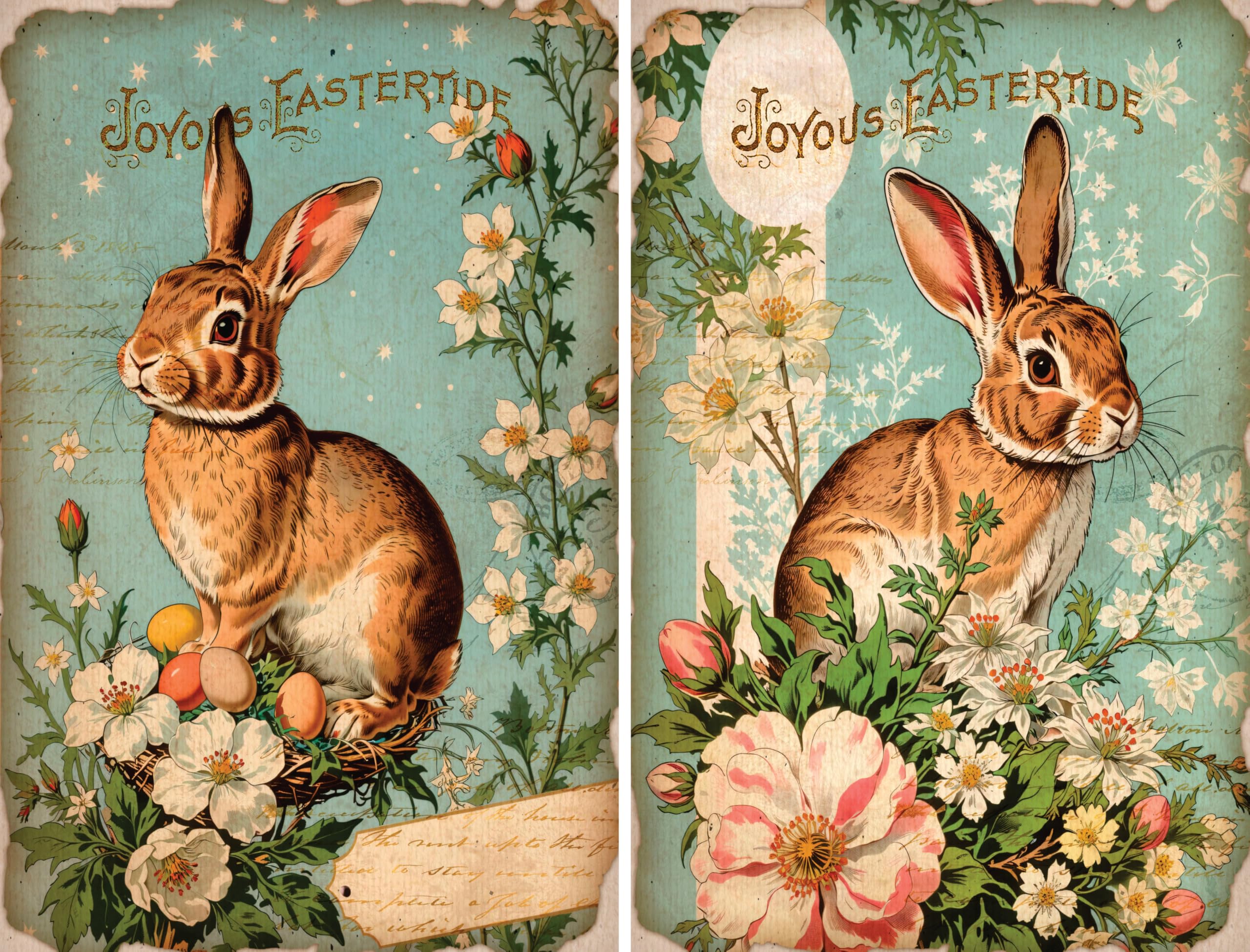 Decoupage Rice Papers - 6 Pieces | 12 Unique Designs | Versatile Decoupage Designs for Art Projects & Crafting by CRAFT KREATIVELY