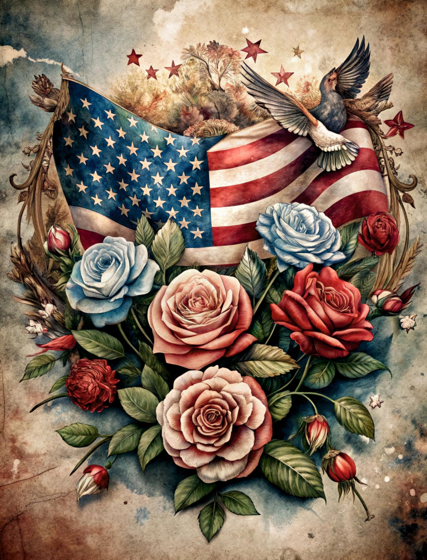 Decoupage Rice Papers - 6 Pieces | 6 Unique Designs | Versatile Decoupage Designs for Art Projects & Crafting by CRAFT KREATIVELY
