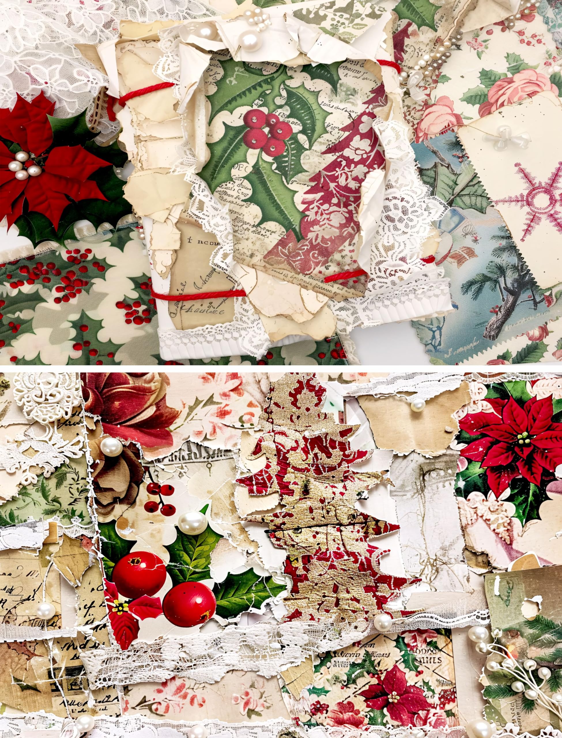 Decoupage Rice Papers - 6 Pieces | 6 Unique Designs | Versatile Decoupage Designs for Art Projects & Crafting by CRAFT KREATIVELY