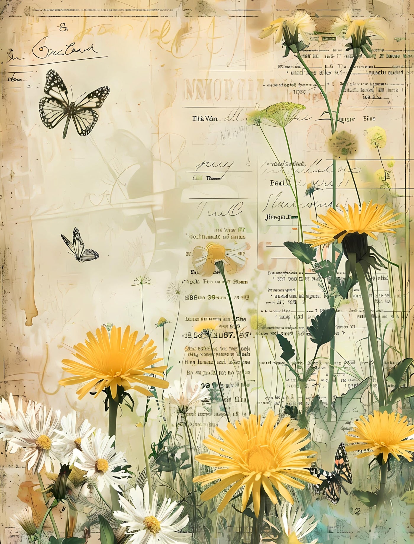 Decoupage Rice Paper, 20 x 26.5cm(6 Sheets) – 6x Decoupage Papers for Collage, Mixed Media, Card Making & Crafts, Decoupage by CRAFT KREATIVELY