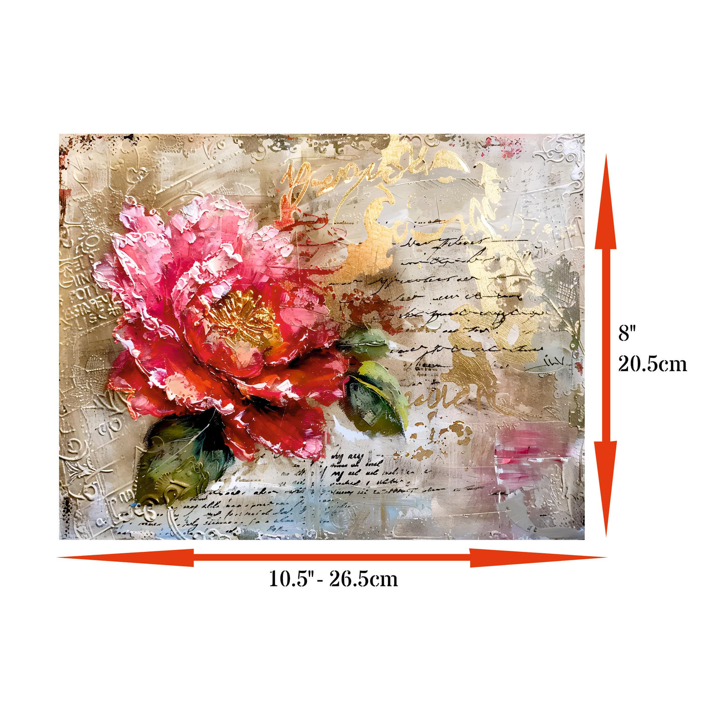 Decoupage Rice Papers - 6 Pieces | 6 Unique Designs | Versatile Decoupage Designs for Art Projects & Crafting by CRAFT KREATIVELY