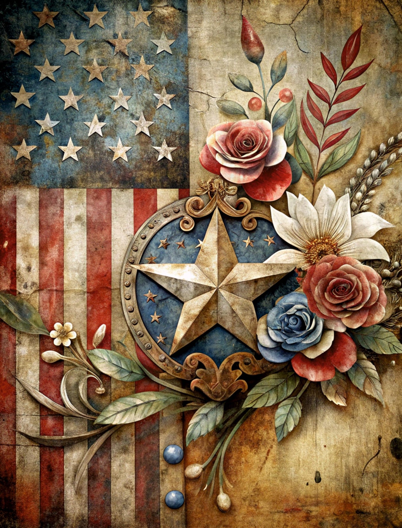 Decoupage Rice Papers - 6 Pieces | 6 Unique Designs | Versatile Decoupage Designs for Art Projects & Crafting by CRAFT KREATIVELY