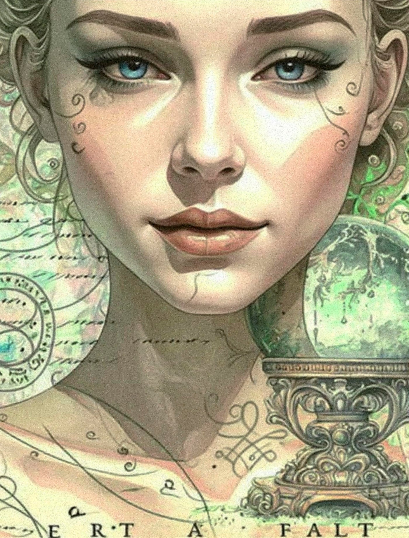 Decoupage Rice Papers - 6 Pieces | 6 Unique Designs | Versatile Decoupage Designs for Art Projects & Crafting by CRAFT KREATIVELY (Cosmic)