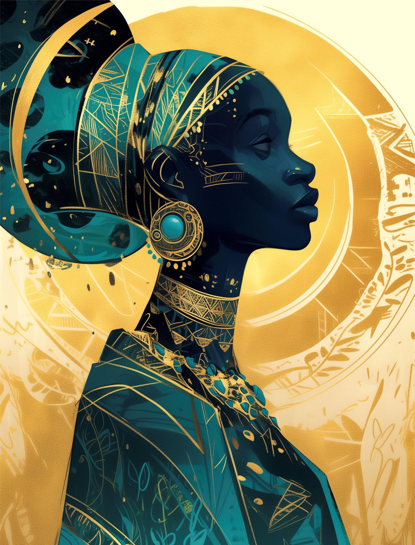 African Girls Rice Papers, 20 x 26.5cm (6 Sheets) – Decoupage Paper 6x Designs for Collage, Mixed Media, Card Making & Crafts, Decoupage by CRAFT KREATIVELY