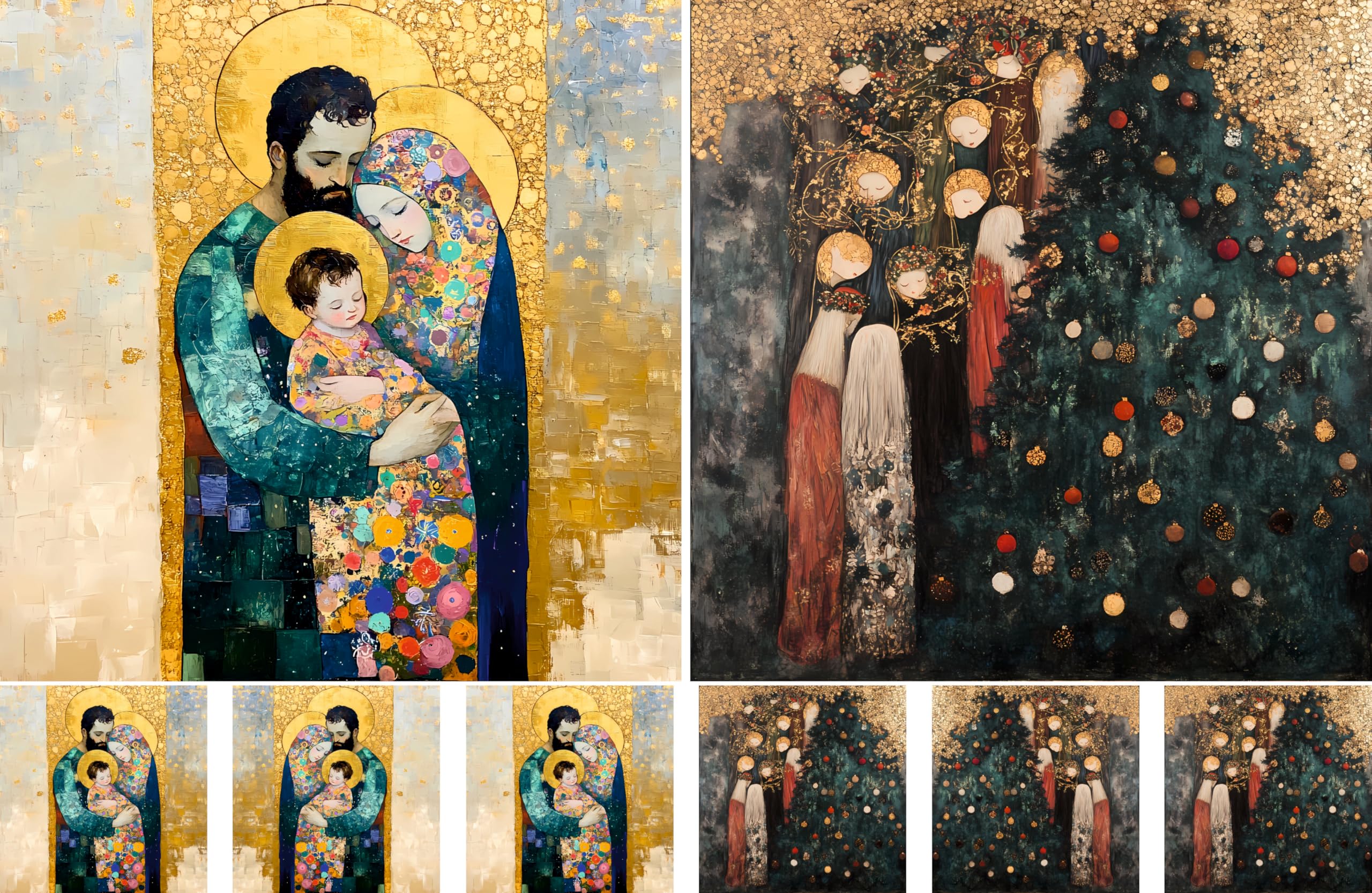 Decoupage Rice Papers - 4 Sheets | 32 Pieces | 8 Unique Designs | Versatile Designs for Art Projects & Crafting by CRAFT KREATIVELY