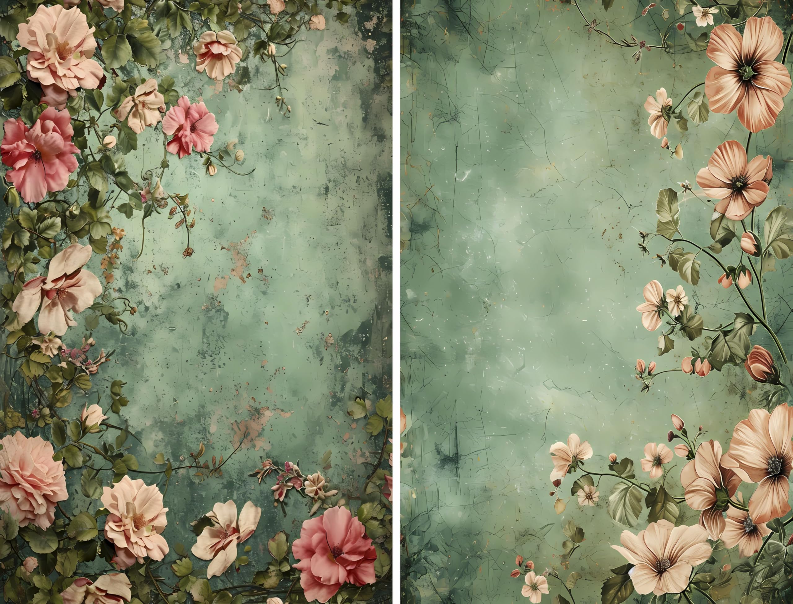 Decoupage Rice Papers - 6 Pieces | 6 Unique Designs | Versatile Decoupage Designs for Art Projects & Crafting by CRAFT KREATIVELY