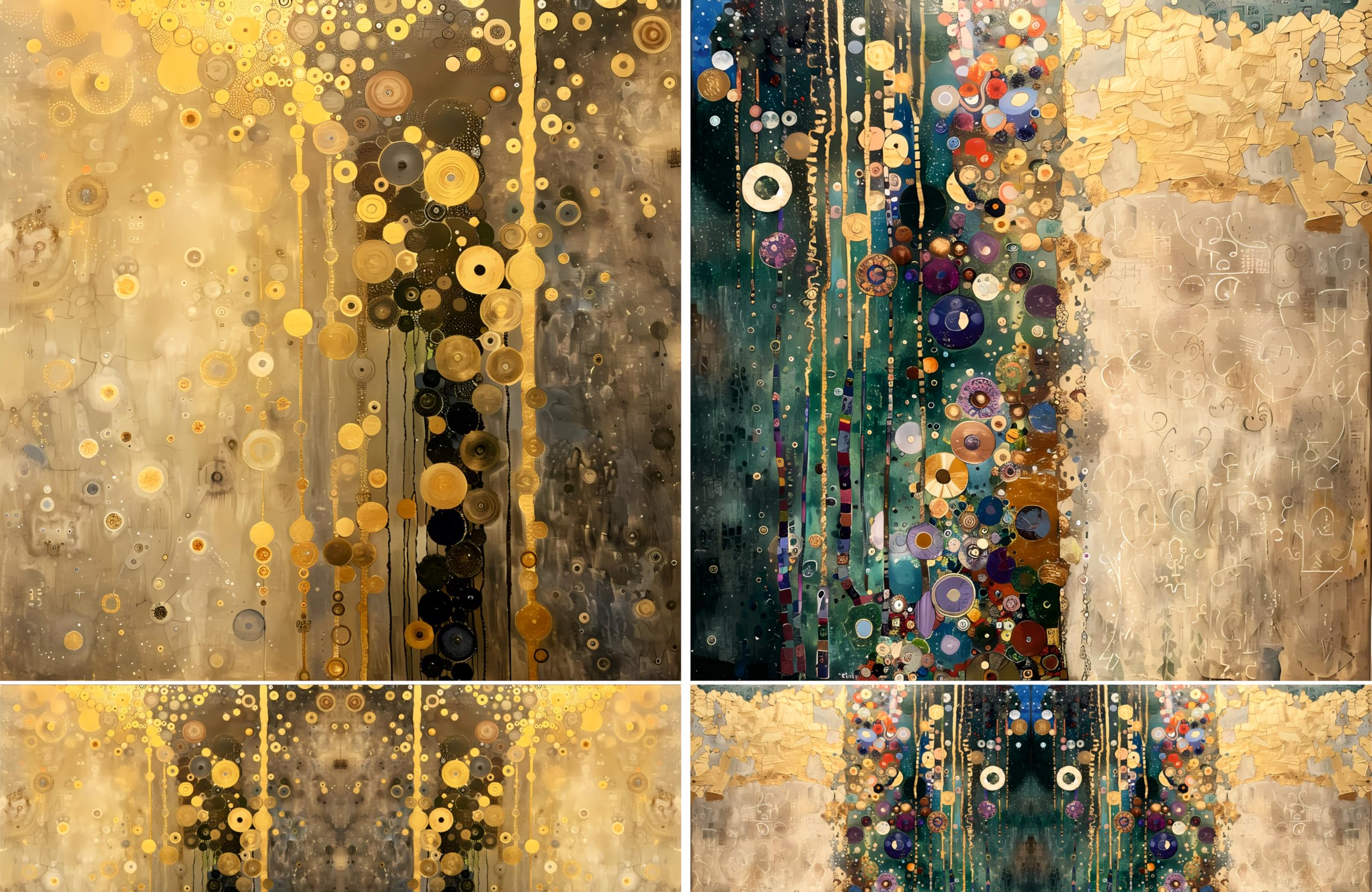 Decoupage Rice Paper, 8 x 10.5” (A4) – 9 Pages – 18 Coordinated Designs – Premium 30gsm Craft Paper for Furniture, Scrapbooking & DIY Décor by Craft Kreatively