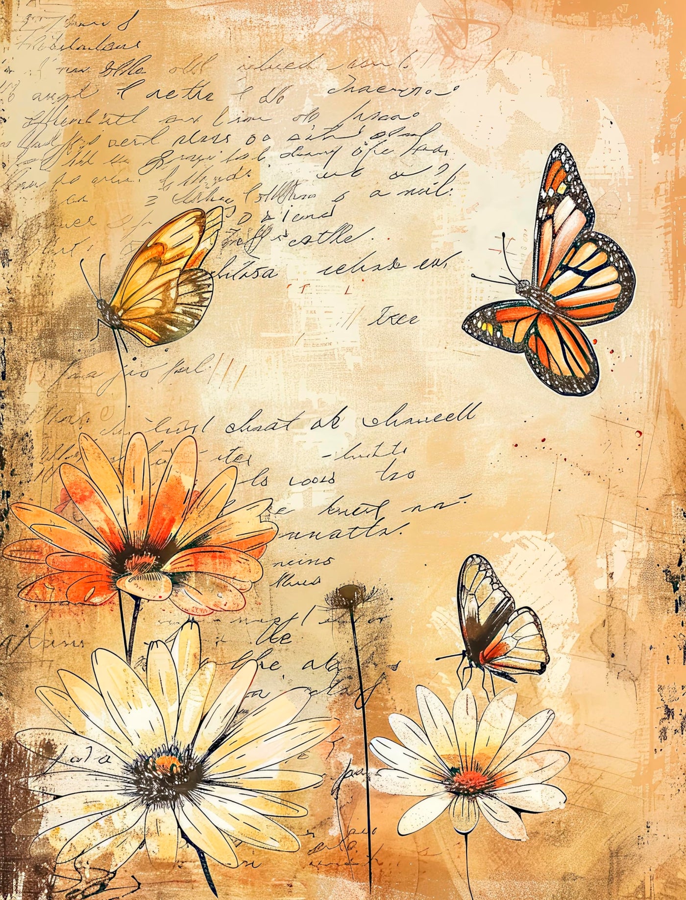 Decoupage Rice Papers - 6 Pieces | 6 Unique Designs | Versatile Decoupage Designs for Art Projects & Crafting by CRAFT KREATIVELY