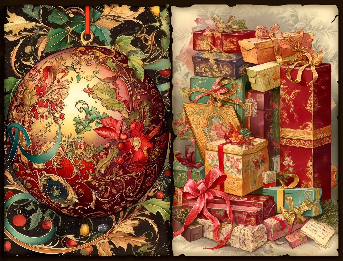 Decoupage Rice Papers - 6 Pieces | 6 Unique Designs | Versatile Decoupage Designs for Art Projects & Crafting by CRAFT KREATIVELY