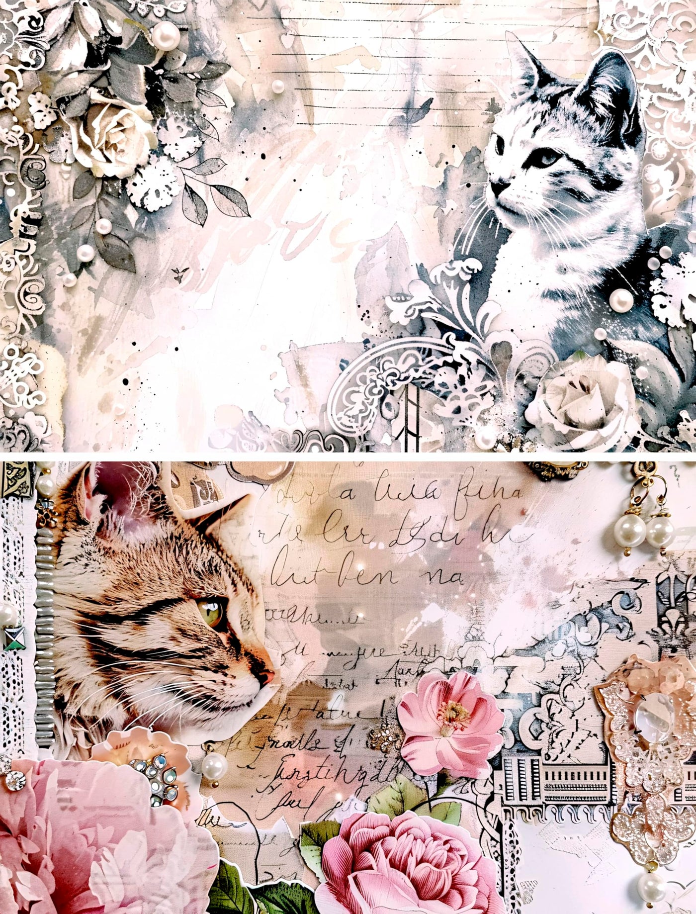 Decoupage Rice Papers - 6 Pieces | 6 Unique Designs | Versatile Decoupage Designs for Art Projects & Crafting by CRAFT KREATIVELY