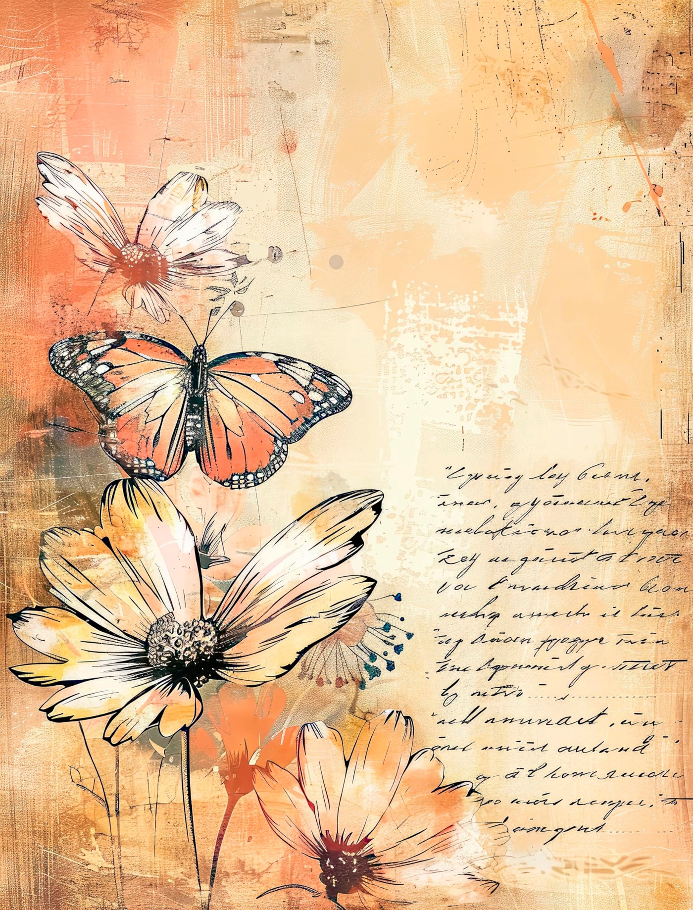Decoupage Rice Papers - 6 Pieces | 6 Unique Designs | Versatile Decoupage Designs for Art Projects & Crafting by CRAFT KREATIVELY