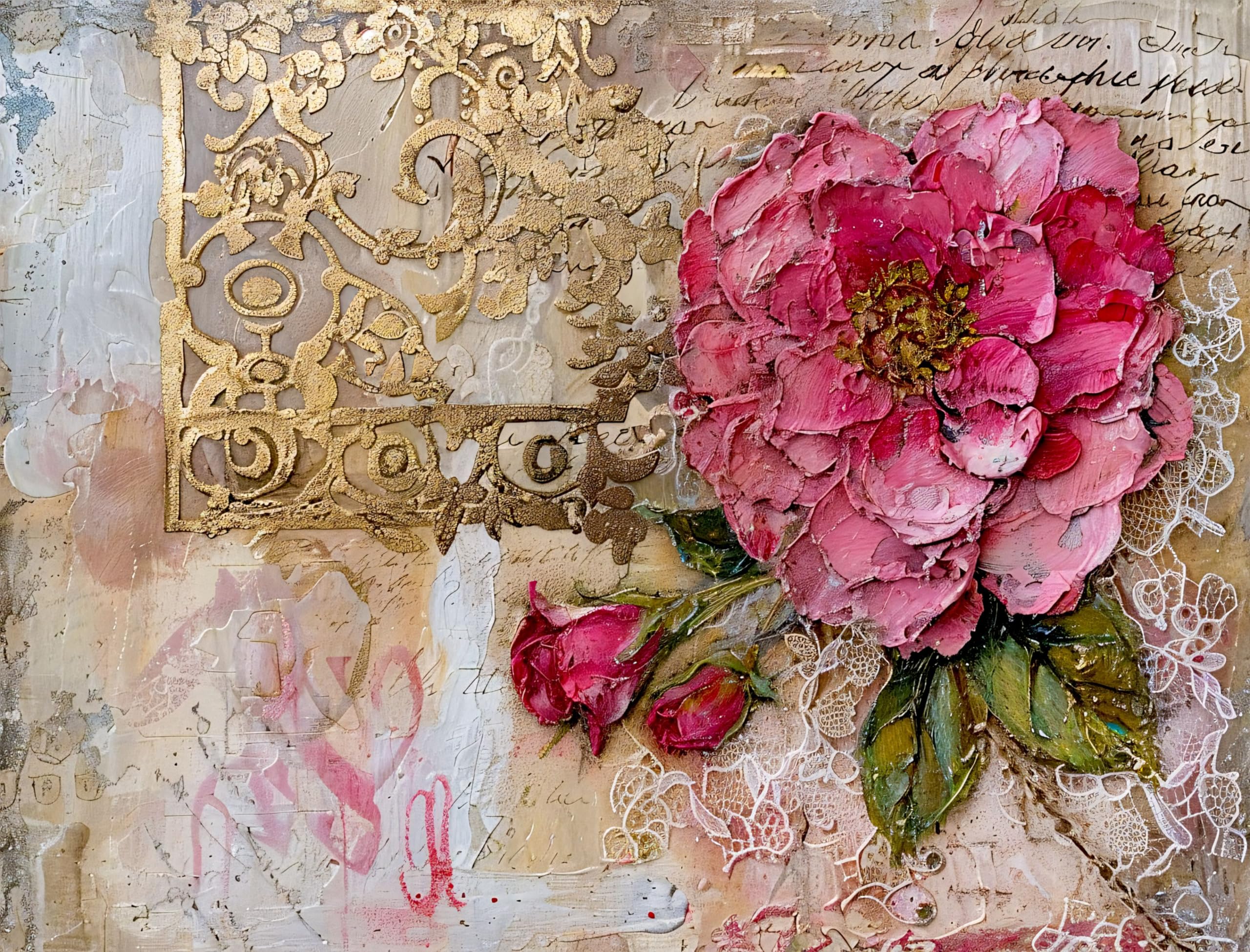 Decoupage Rice Papers - 6 Pieces | 6 Unique Designs | Versatile Decoupage Designs for Art Projects & Crafting by CRAFT KREATIVELY