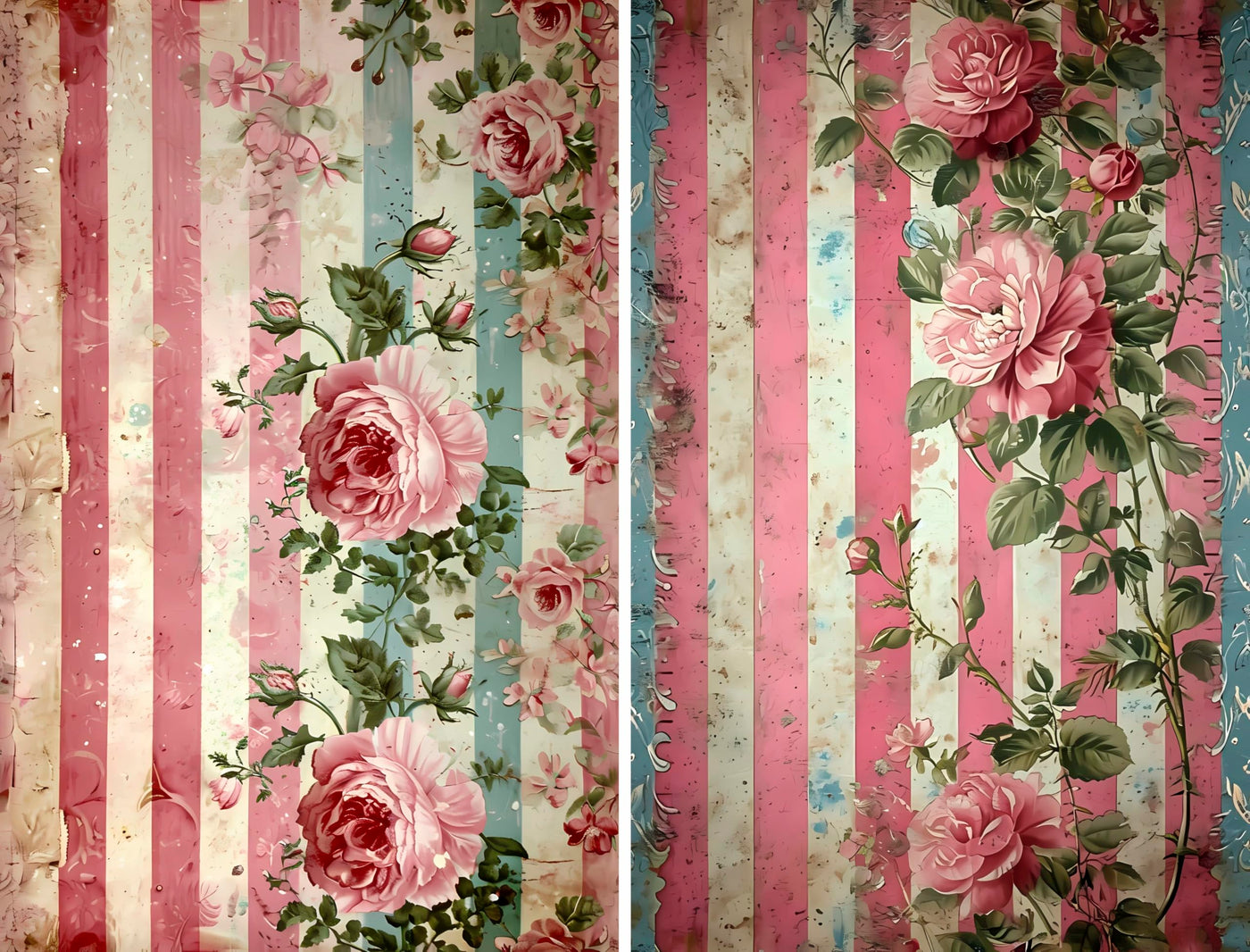 Decoupage Rice Papers - 6 Pieces | 6 Unique Designs | Versatile Decoupage Designs for Art Projects & Crafting by CRAFT KREATIVELY
