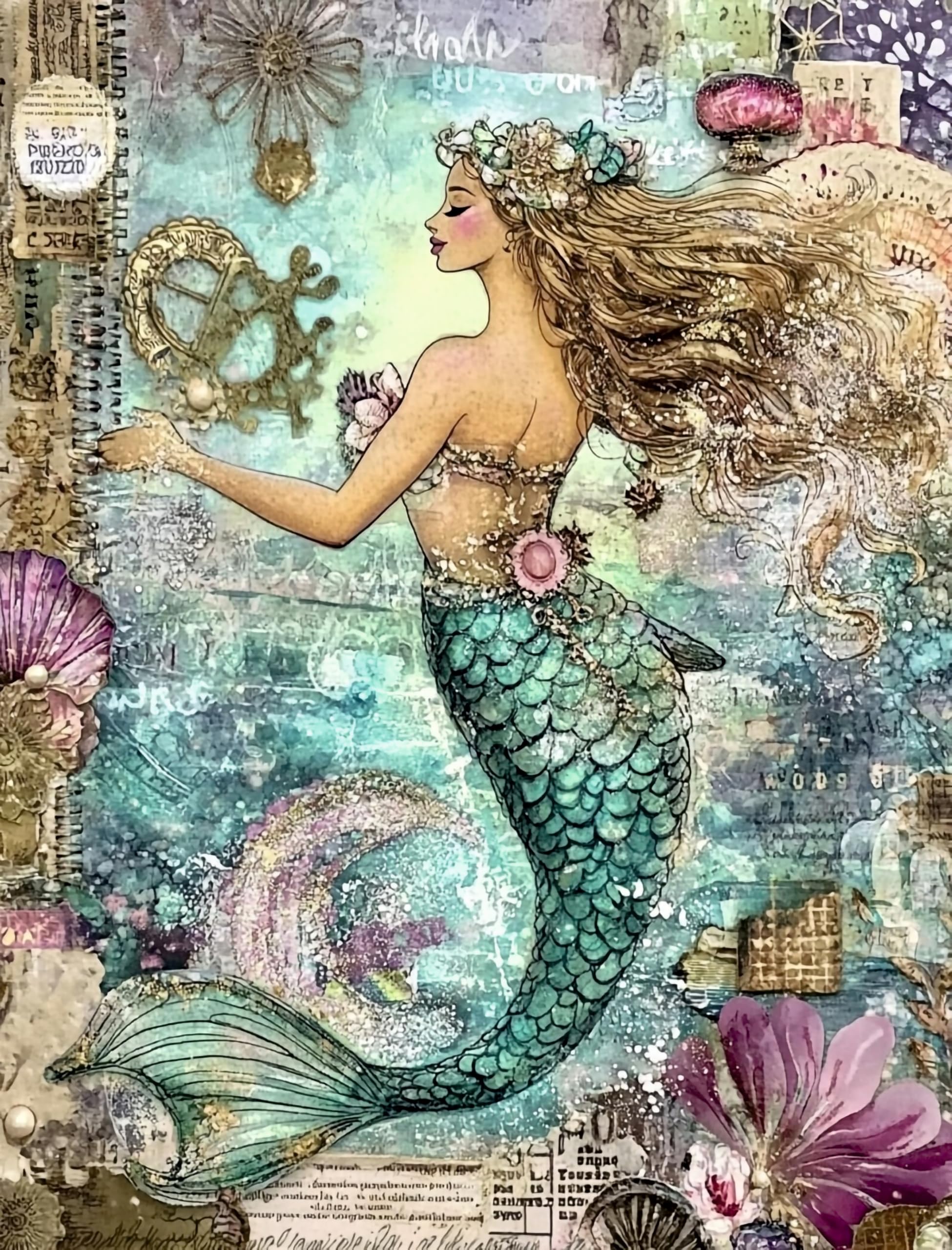 Decoupage Rice Papers - 6 Pieces | 6 Unique Designs | Versatile Decoupage Designs for Art Projects & Crafting by CRAFT KREATIVELY