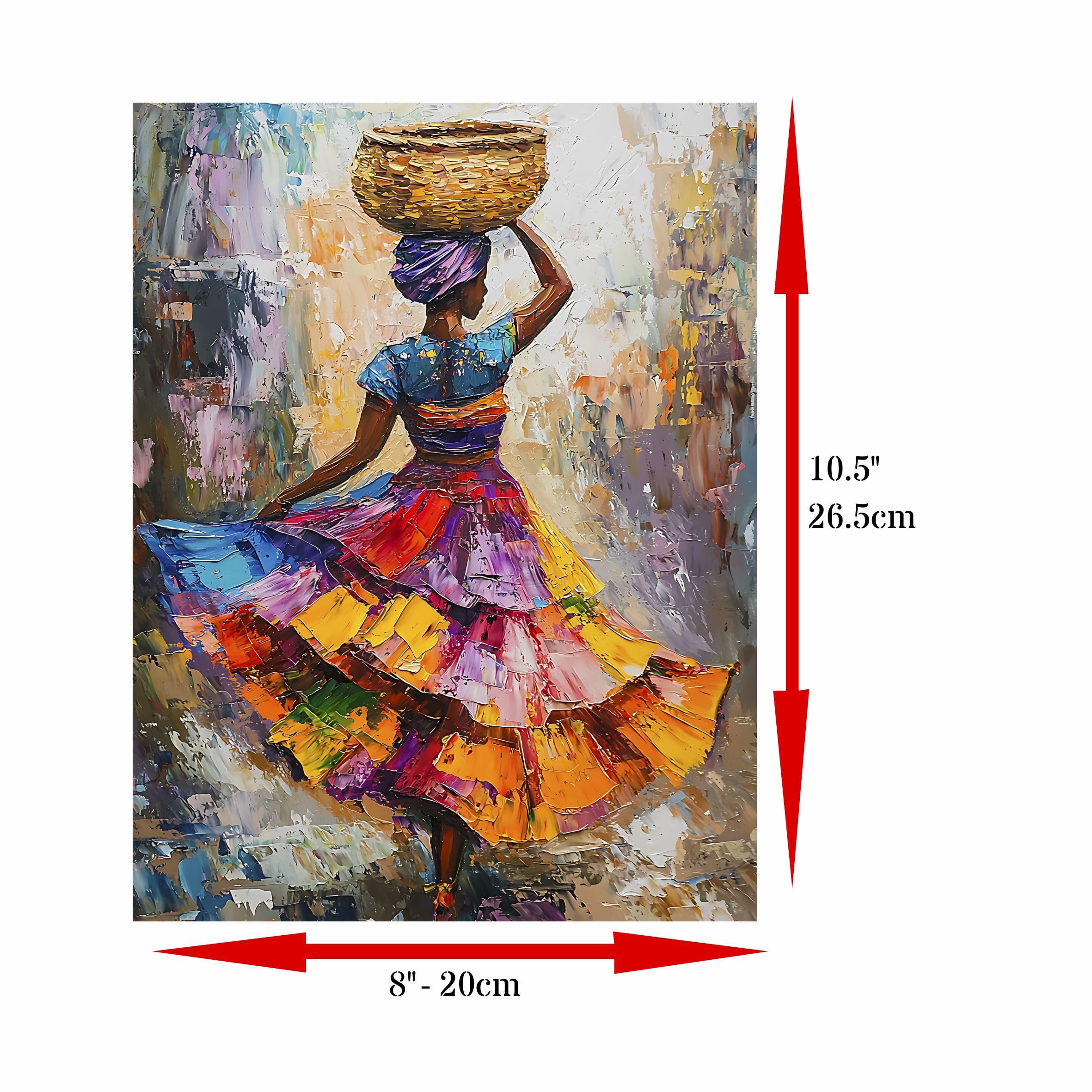 Decoupage Rice Paper, 20 x 26.5cm (6 Sheets) – 6x Decoupage Beauty Papers for Collage, Mixed Media, Card Making & Crafts, Decoupage by CRAFT KREATIVELY