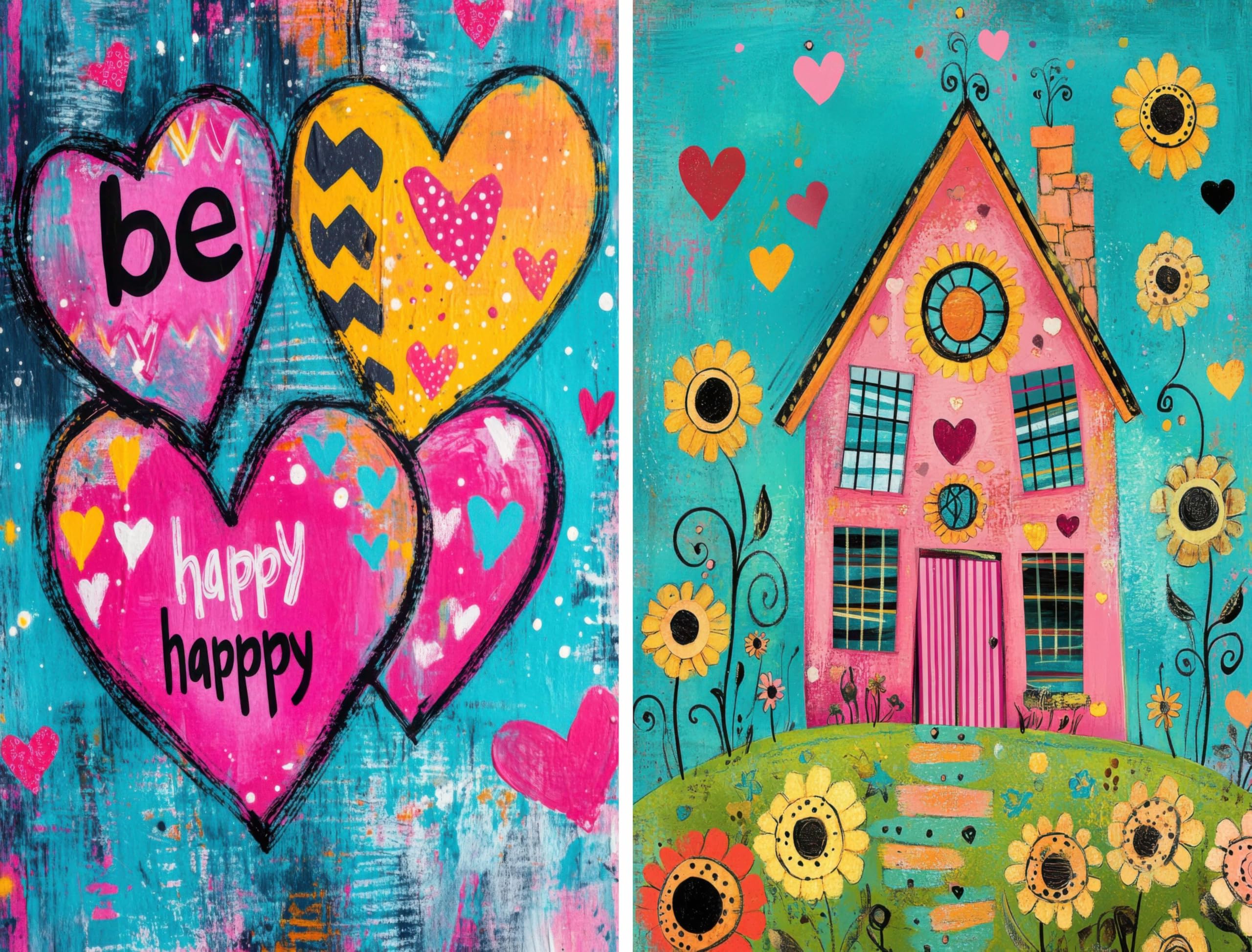 Decoupage Rice Papers - 6 Pieces | 6 Unique Designs | Versatile Decoupage Designs for Art Projects & Crafting by CRAFT KREATIVELY