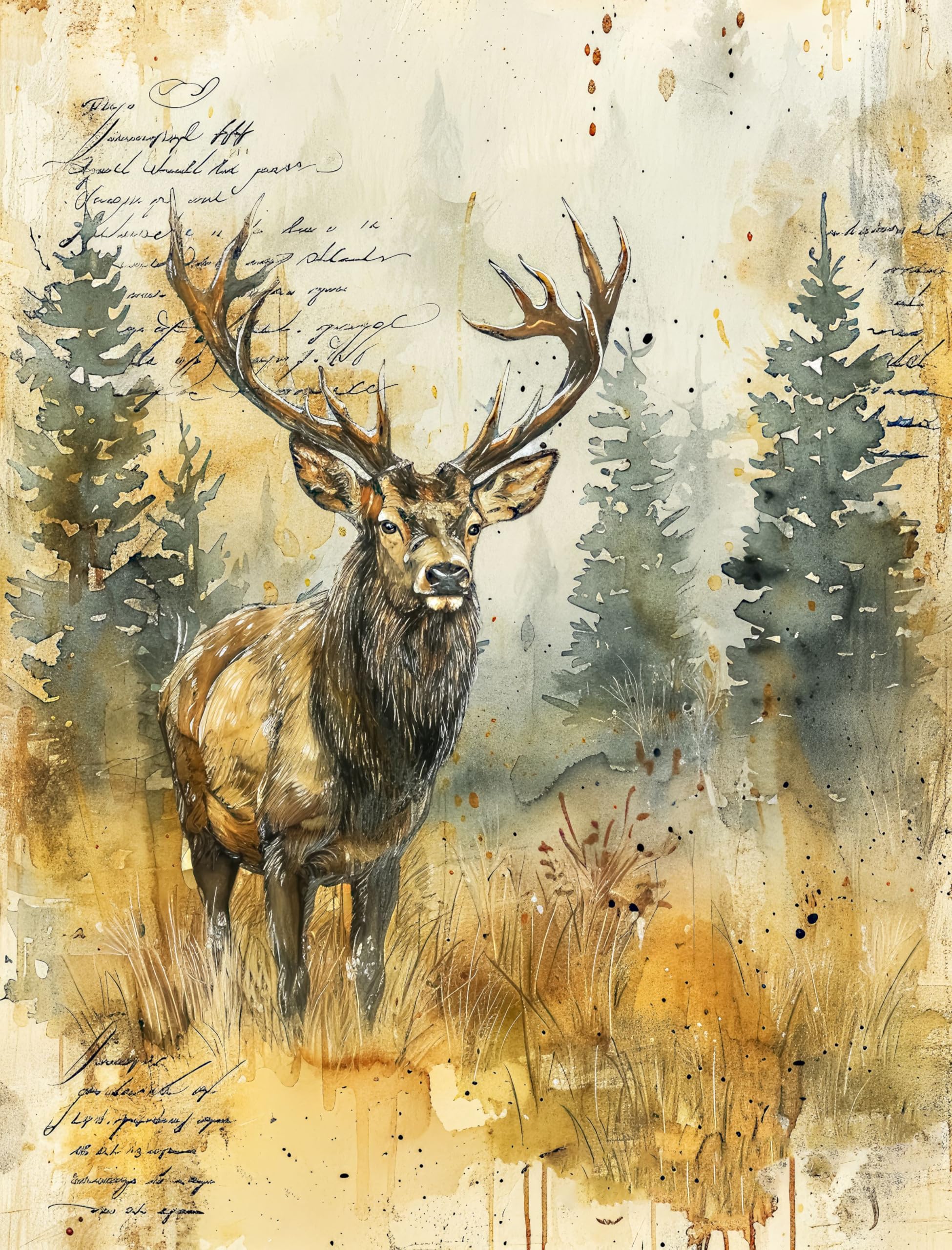 Animal Rice Papers – Decoupage Paper 6x Designs for Collage, Mixed Media, Card Making & Crafts, Decoupage by CRAFT KREATIVELY
