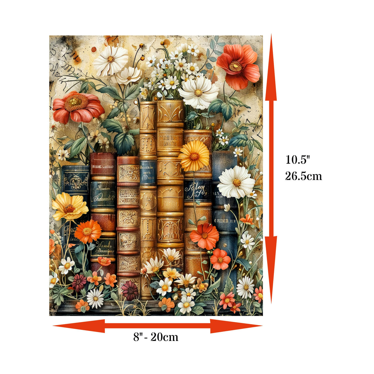 Mixed Media Rice Papers – Decoupage Paper 6x Designs for Collage, Mixed Media, Card Making & Crafts, Decoupage by CRAFT KREATIVELY