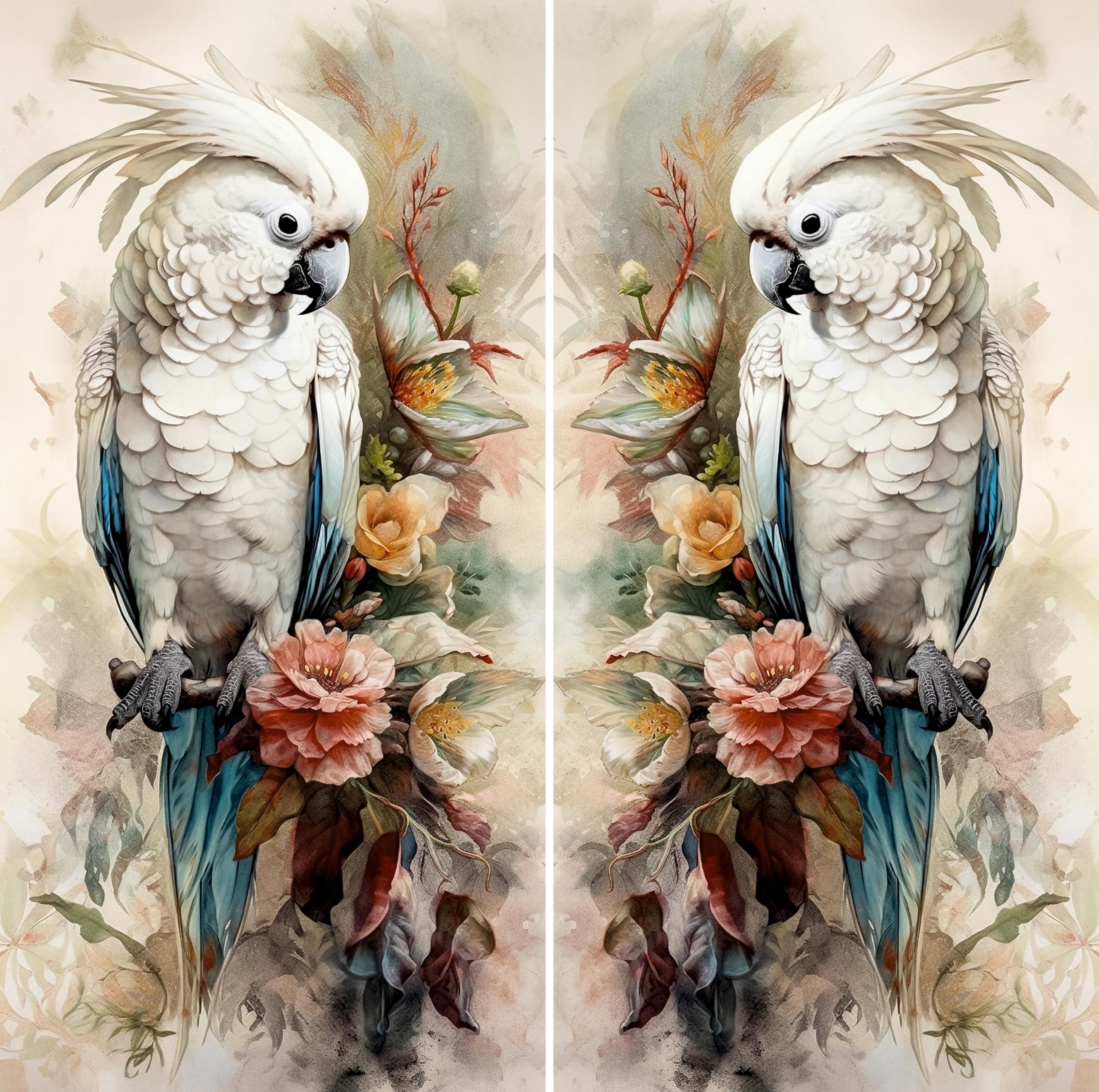 Decoupage Rice Paper, 29 x 29cm (2 sheets) - 3x images for Furniture Poster Craft Decoupage by CRAFT KREATIVELY