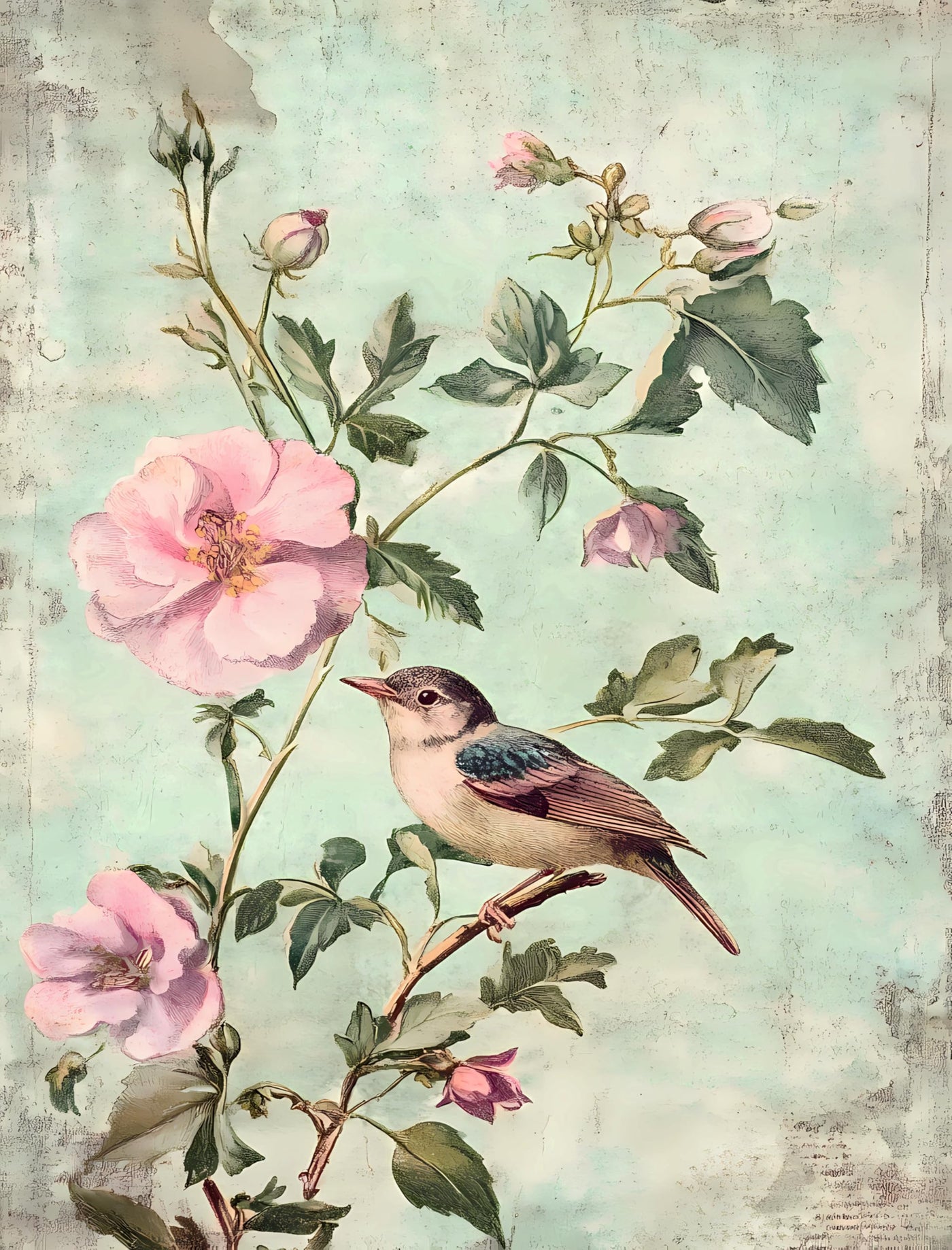 Decoupage Rice Paper, 20 x 26.5cm(6 Sheets) – 6x Decoupage Papers for Collage, Mixed Media, Card Making & Crafts, Decoupage by CRAFT KREATIVELY