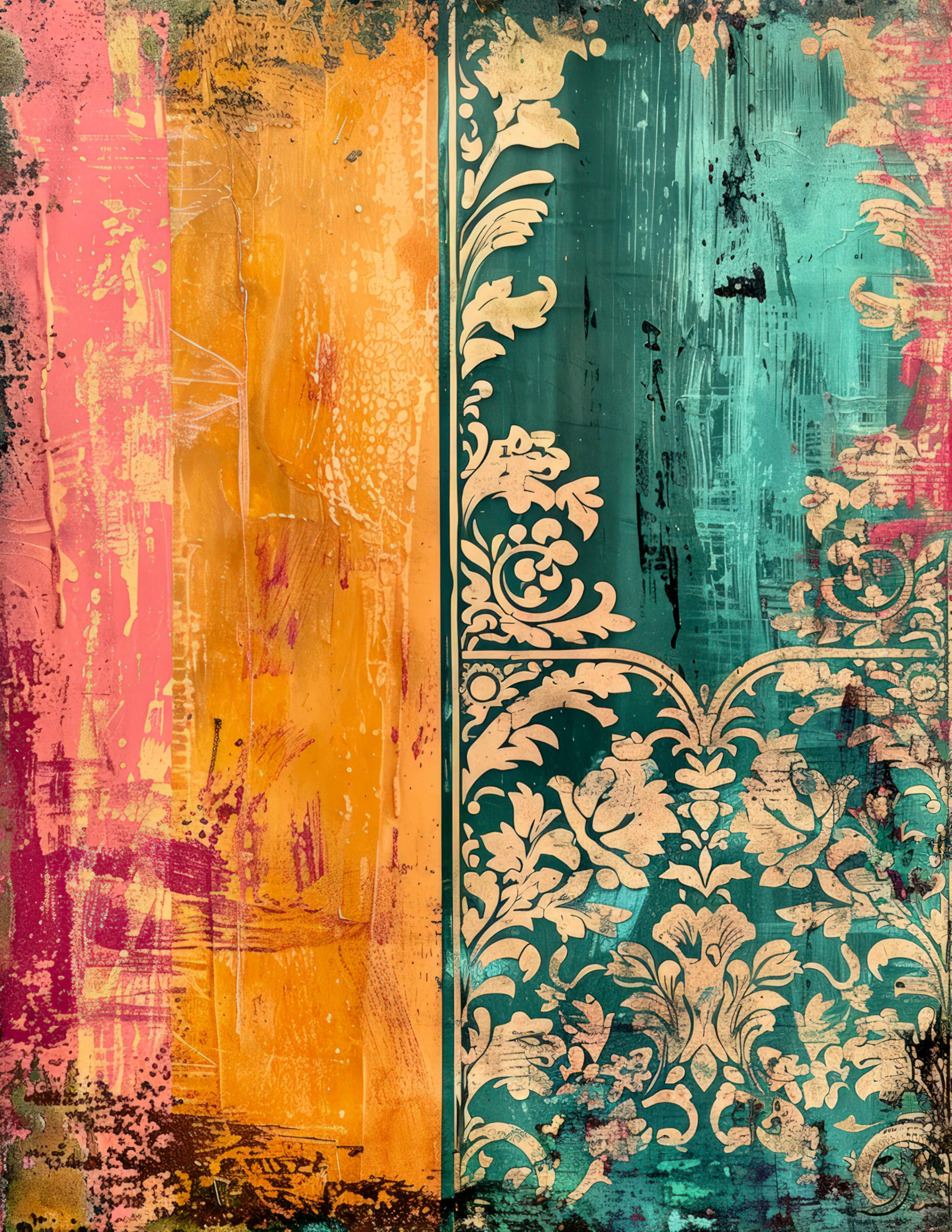 Decoupage Rice Paper, 20 x 26.5cm (6 Sheets) – 6x Decoupage Papers for Collage, Mixed Media, Card Making & Crafts, Decoupage by CRAFT KREATIVELY