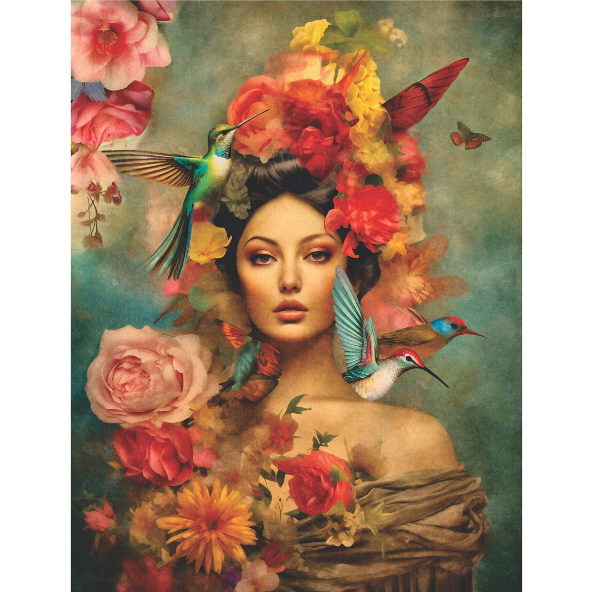 Women n Men Rice Paper - for Decoupage Furniture Print Crafts