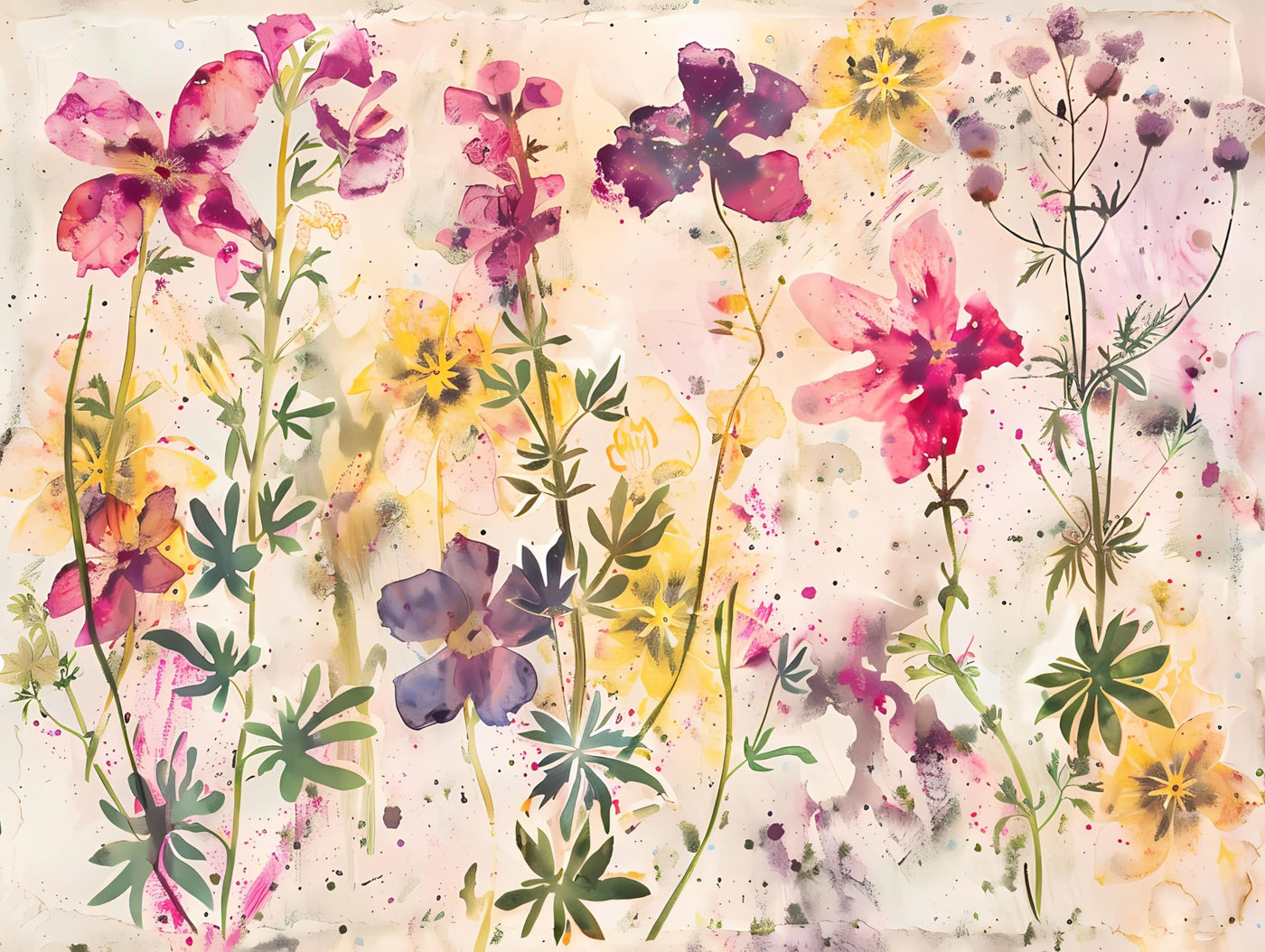 Abstract Flora Rice Papers – Decoupage Paper 6x Designs for Collage, Mixed Media, Card Making & Crafts, Decoupage by CRAFT KREATIVELY