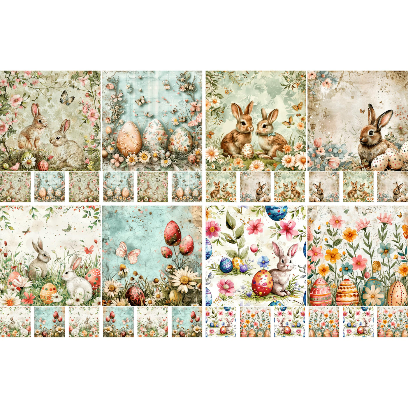 Decoupage Rice Papers - 4 Pages | 8 Unique Designs | Versatile Christmas Designs for Art Projects & Crafting by CRAFT KREATIVELY