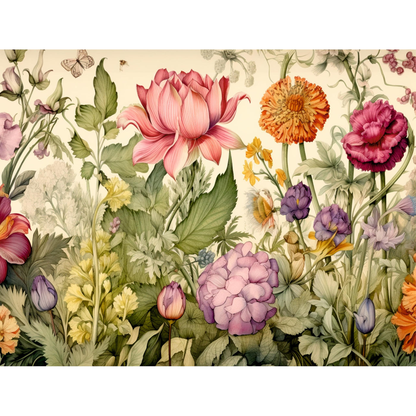 Decoupage Rice Paper, 8 x 10.5” (A4) – 9 Pages – 18 Coordinated Designs – Premium 30gsm Craft Paper for Furniture, Scrapbooking & DIY Décor by Craft Kreatively