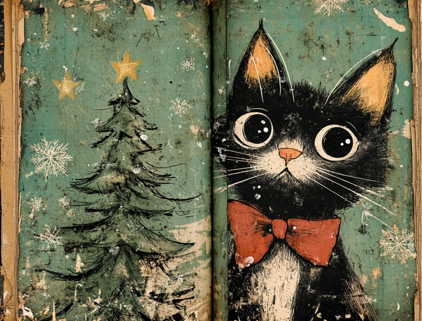 Decoupage Rice Papers - 6 Sheets | 6 Unique Designs | Versatile Christmas Designs for Art Projects & Crafting by CRAFT KREATIVELY