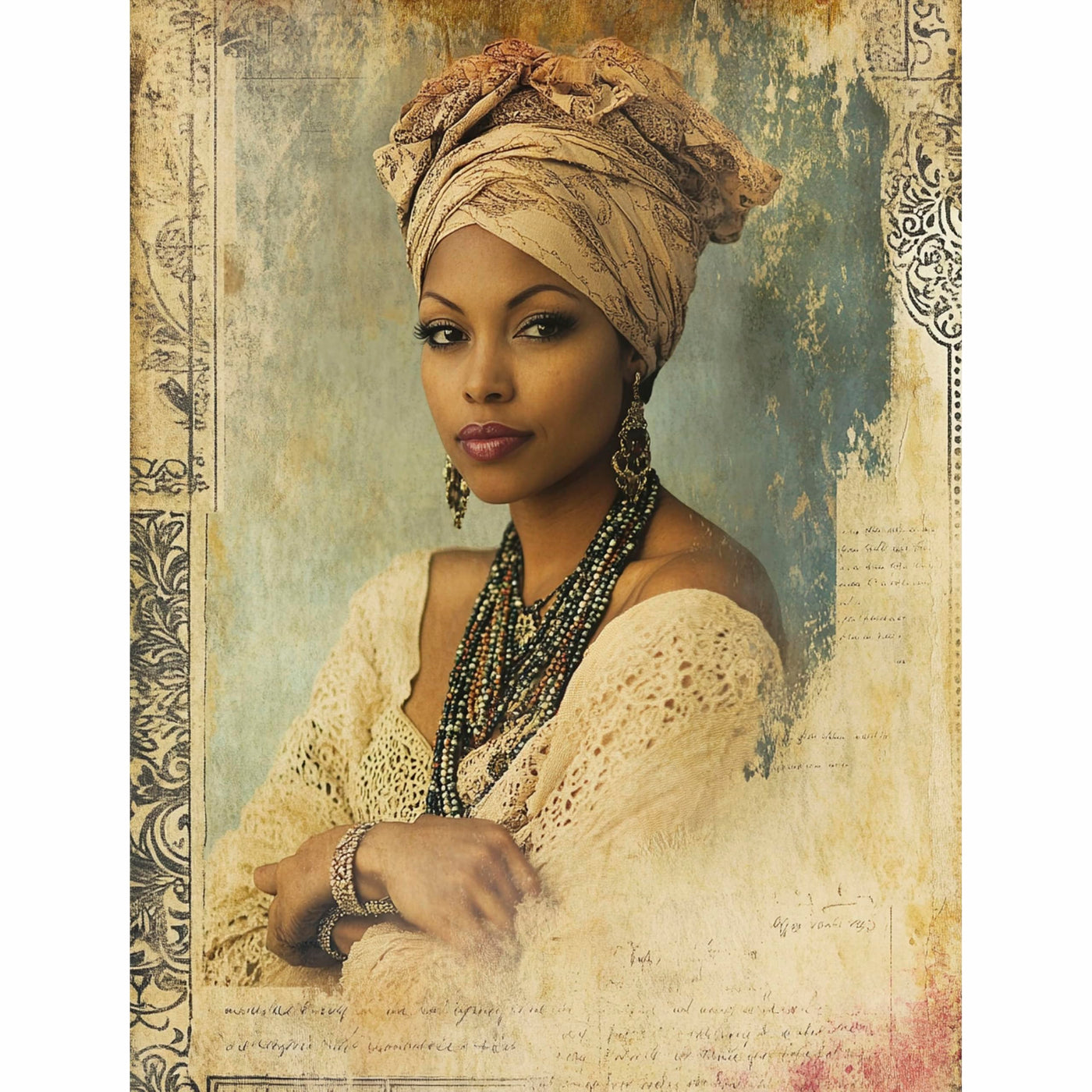 Decoupage Rice Paper, 20 x 26.5cm (6 Sheets) – 6x Decoupage Beauty Papers for Collage, Mixed Media, Card Making & Crafts, Decoupage by CRAFT KREATIVELY