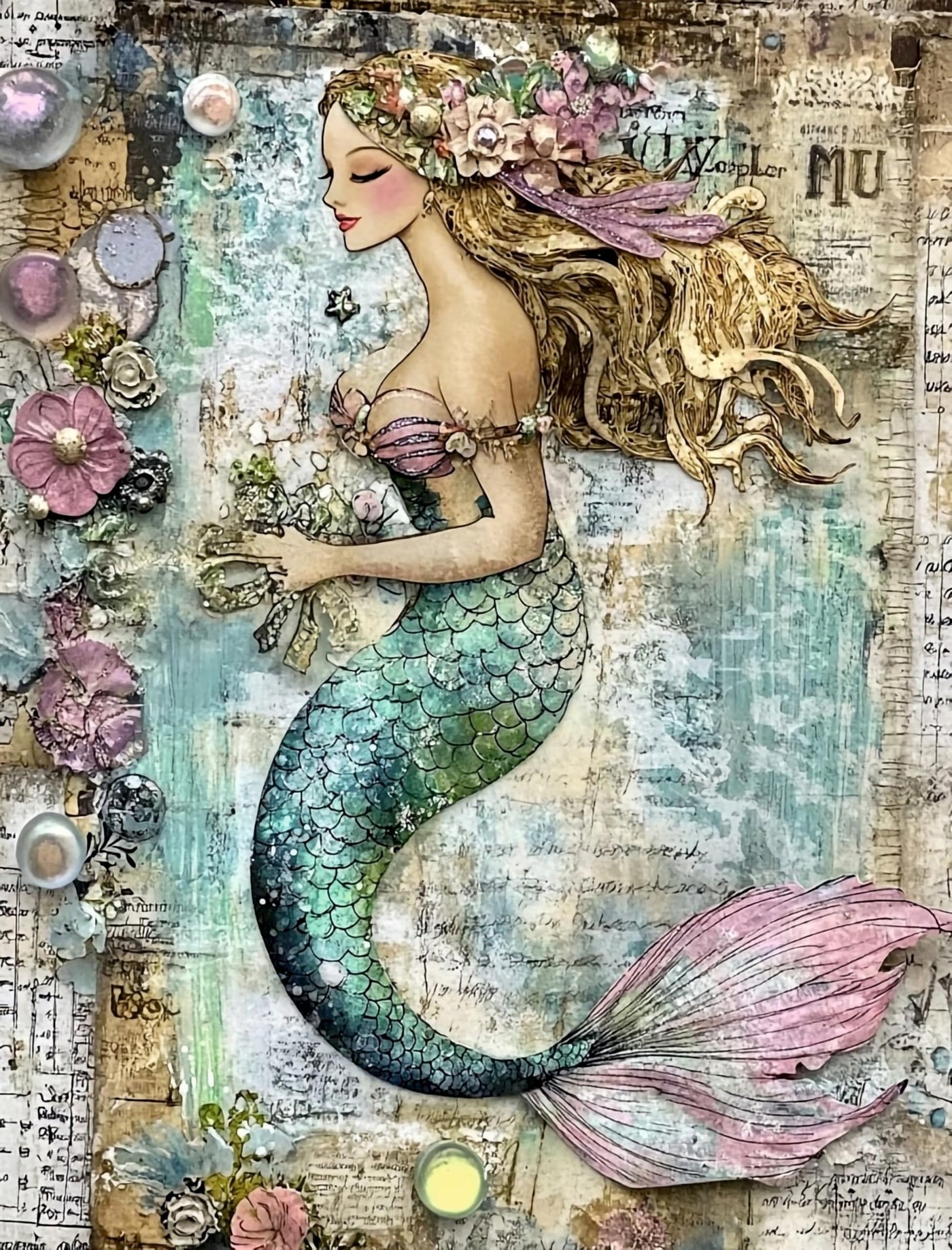 Decoupage Rice Papers - 6 Pieces | 6 Unique Designs | Versatile Decoupage Designs for Art Projects & Crafting by CRAFT KREATIVELY