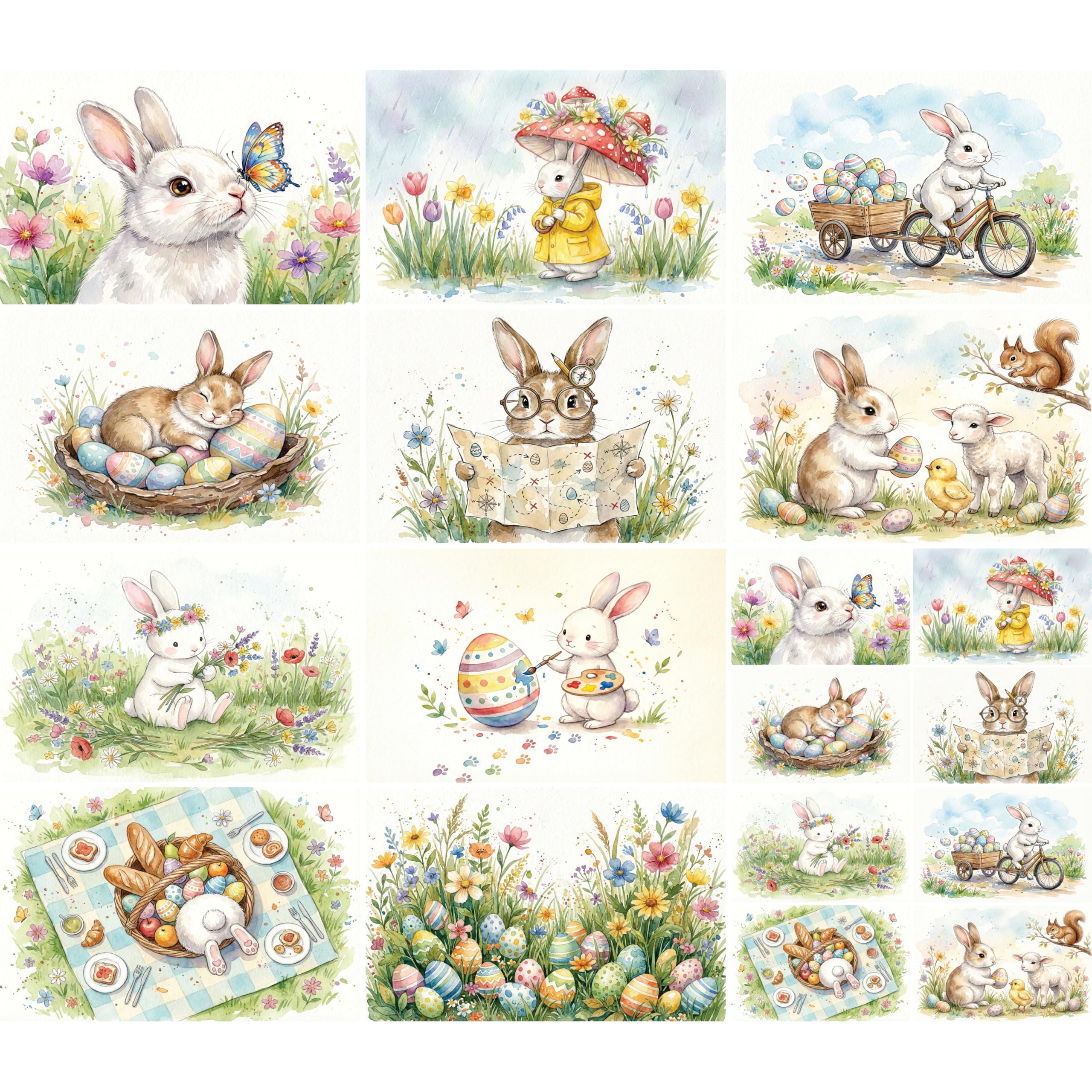 Decoupage Rice Papers - 6 Pieces | 6 Unique Designs | Versatile Decoupage Designs for Art Projects & Crafting by CRAFT KREATIVELY