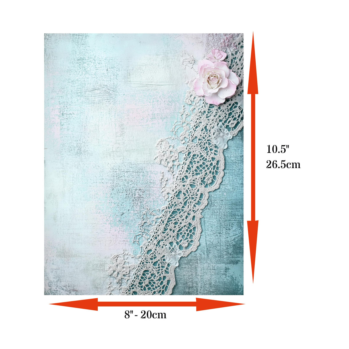 Sewing Rice Papers – Decoupage Paper Design for Furniture, Mixed Media, Cards & Crafts, Decoupage by CRAFT KREATIVELY