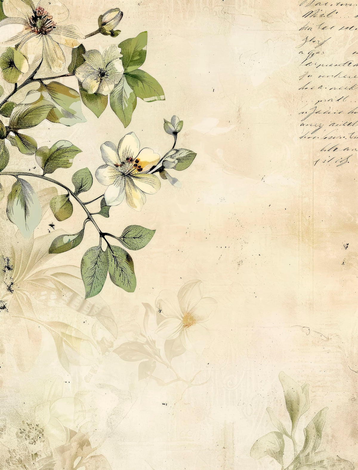 Vintage Rice Papers, 8 x 10.5 inch (A4) - 6 Pieces | 6 Unique Designs | Versatile Decoupage Designs for Art Projects & Crafting by CRAFT KREATIVELY