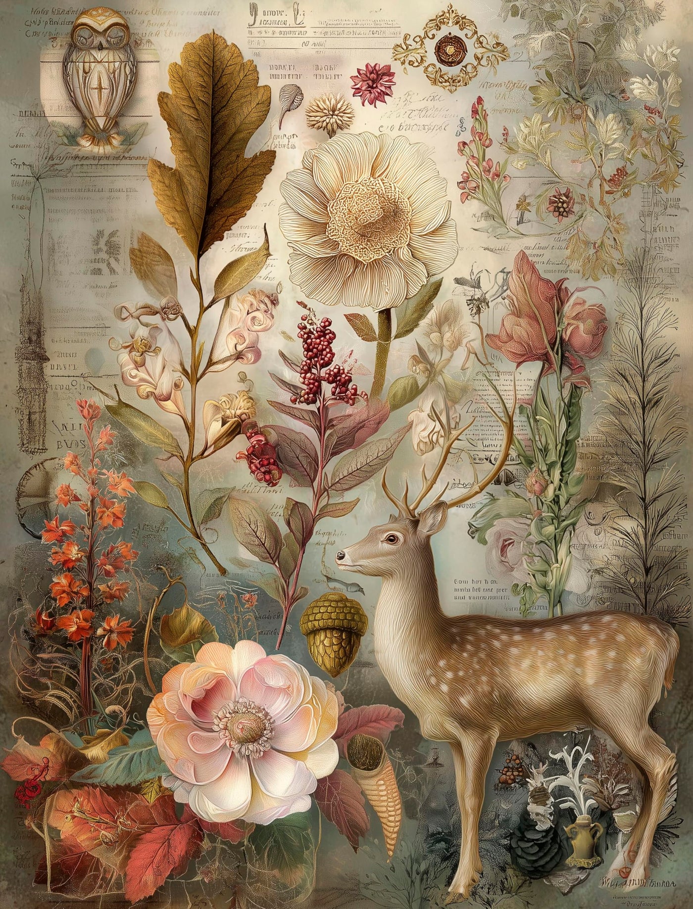 Decoupage Rice Papers - 6 Pieces | 6 Unique Designs | Versatile Decoupage Designs for Art Projects & Crafting by CRAFT KREATIVELY (Magic)
