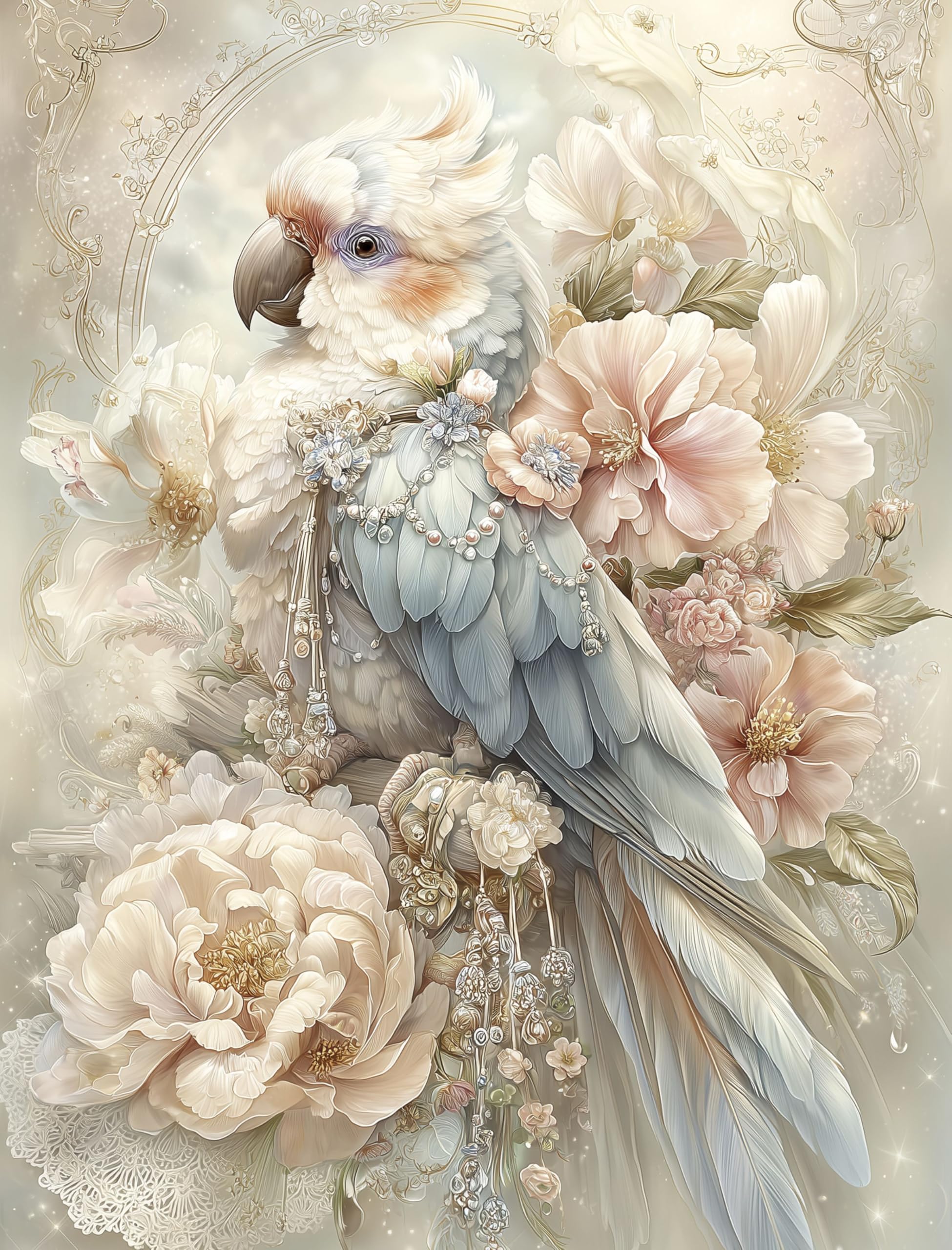 Decoupage Rice Papers - 6 Pieces | 6 Unique Designs | Versatile Decoupage Designs for Art Projects & Crafting by CRAFT KREATIVELY (Birds)