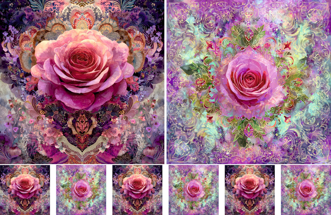 Decoupage Rice Papers - 4 Sheets | 8 Unique Designs | Versatile Christmas Designs for Art Projects & Crafting by CRAFT KREATIVELY