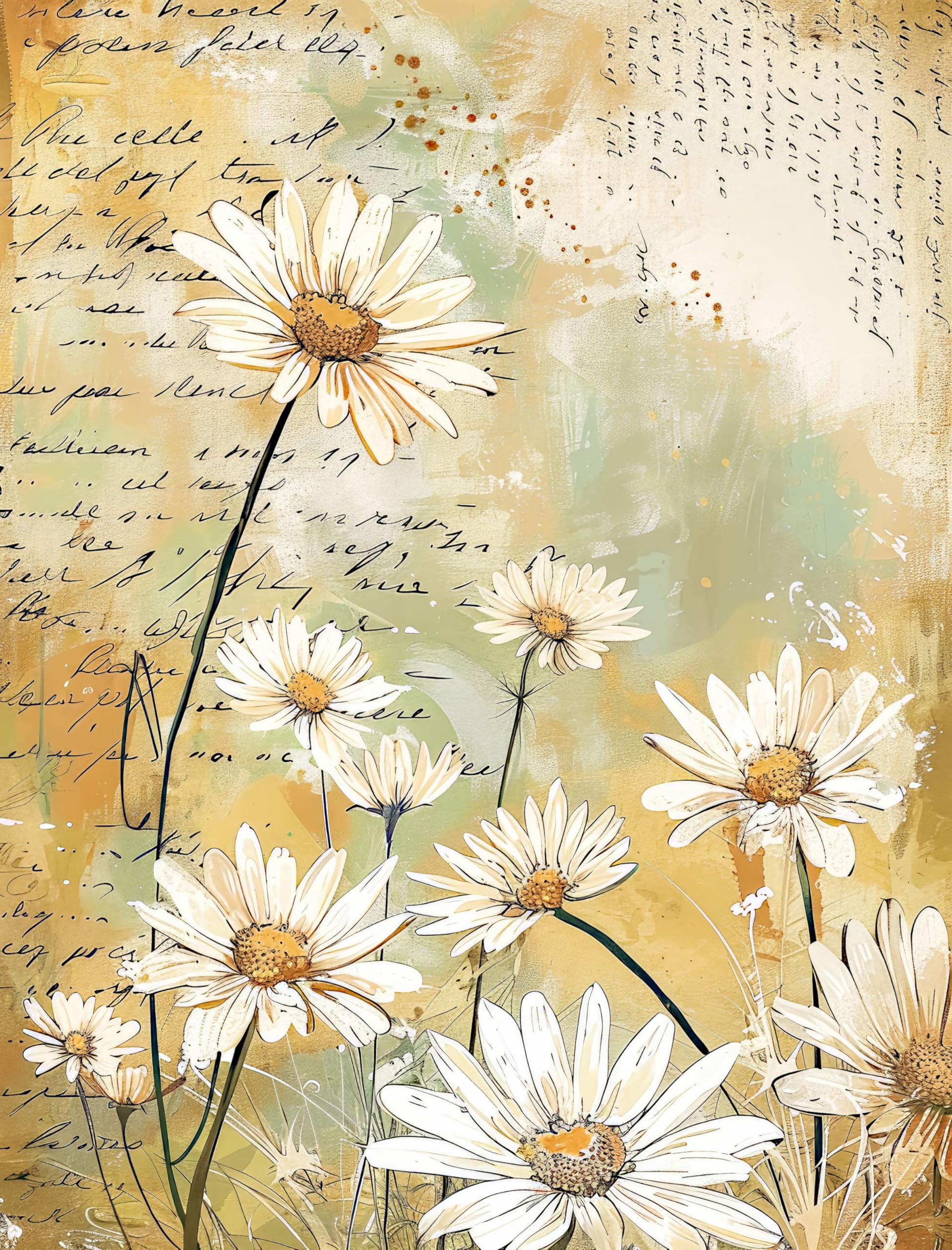 Decoupage Rice Papers - 6 Pieces | 6 Unique Designs | Versatile Decoupage Designs for Art Projects & Crafting by CRAFT KREATIVELY