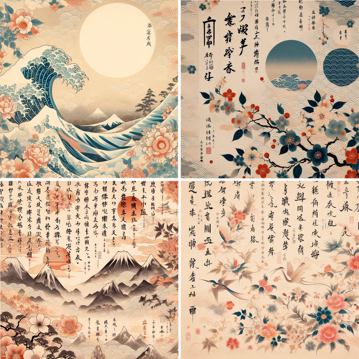 Scenic Rice Papers – Decoupage Paper 8x Designs for Collage, Mixed Media, Card Making & Crafts, Decoupage by CRAFT KREATIVELY