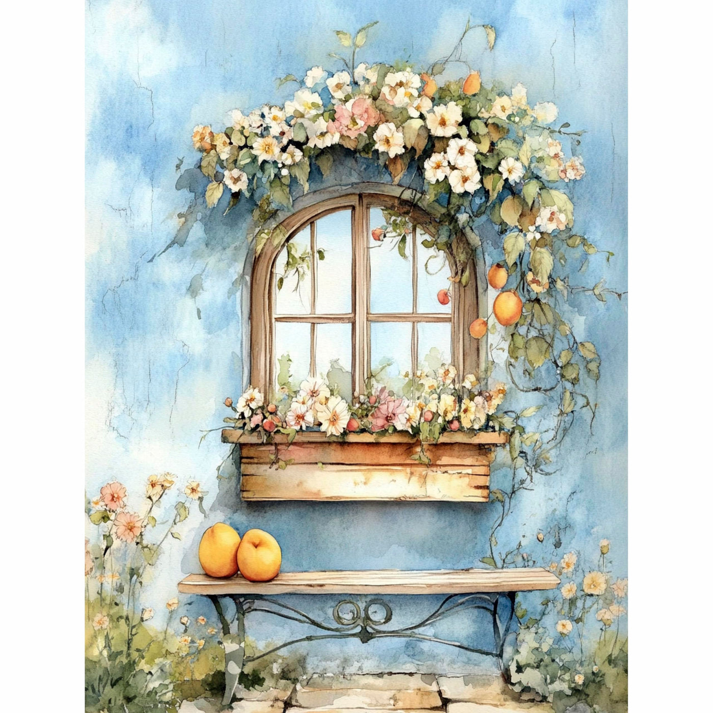 Decoupage Rice Paper, 20 x 26.5cm(6 Sheets) – 6x Decoupage Papers for Collage, Mixed Media, Card Making & Crafts, Decoupage by CRAFT KREATIVELY
