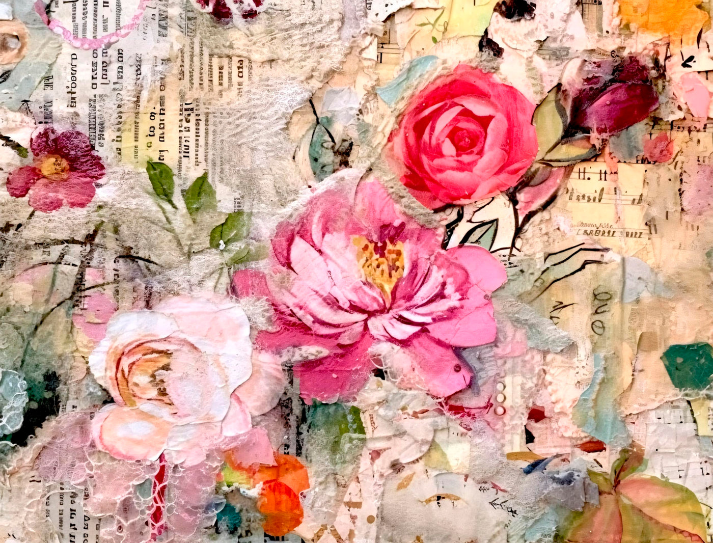 Decoupage Rice Papers - 6 Pieces | 6 Unique Designs | Versatile Decoupage Designs for Art Projects & Crafting by CRAFT KREATIVELY