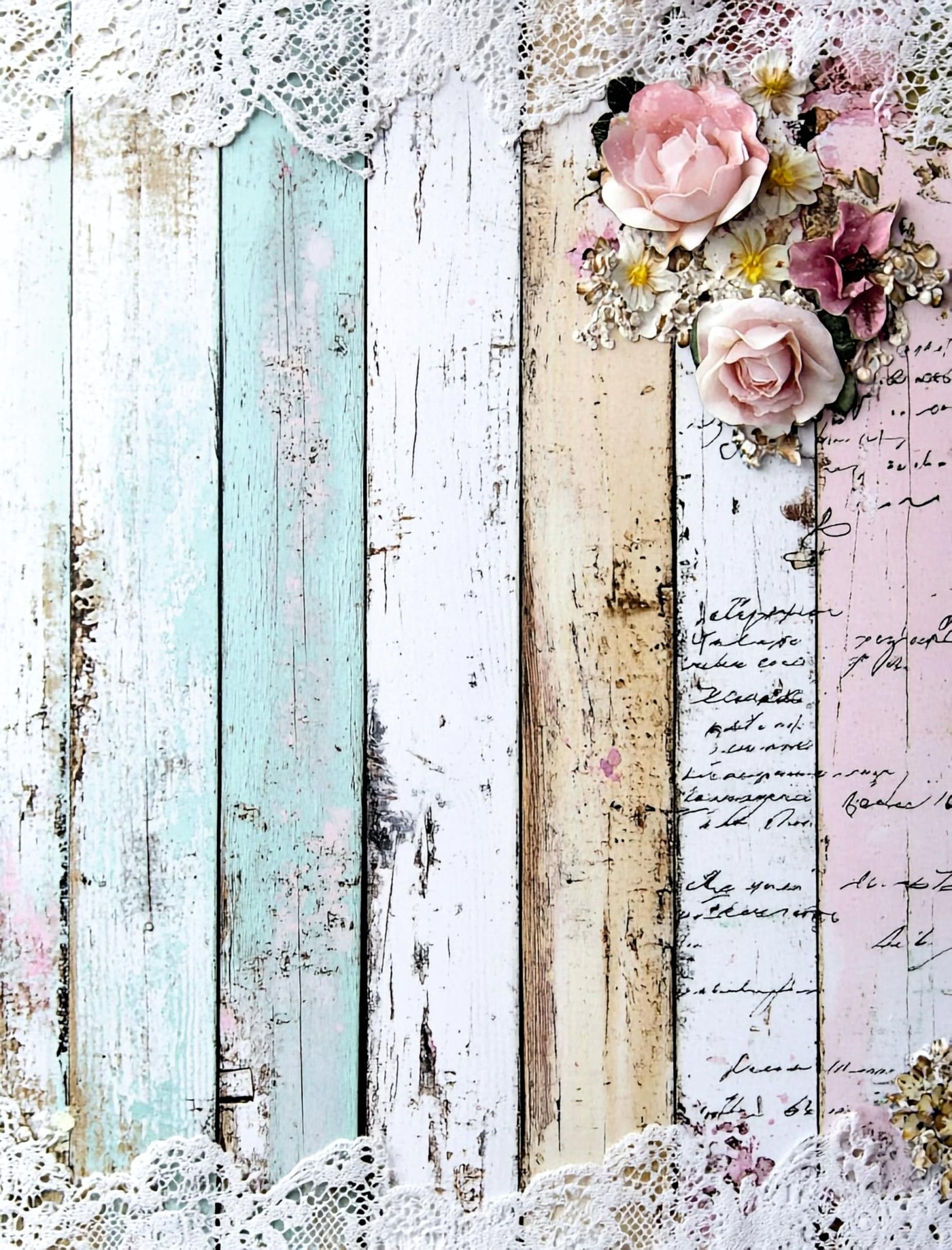 Decoupage Rice Paper, 20 x 26.5cm(6 Sheets) – 6x Decoupage Papers for Collage, Mixed Media, Card Making & Crafts, Decoupage by CRAFT KREATIVELY
