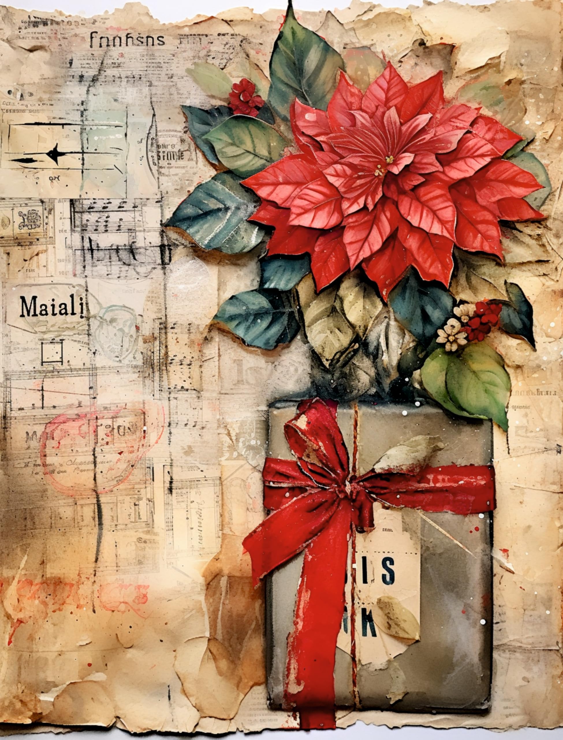 Decoupage Rice Papers - 4 Sheets | 32 Pieces | 8 Unique Designs | Versatile Designs for Art Projects & Crafting by CRAFT KREATIVELY